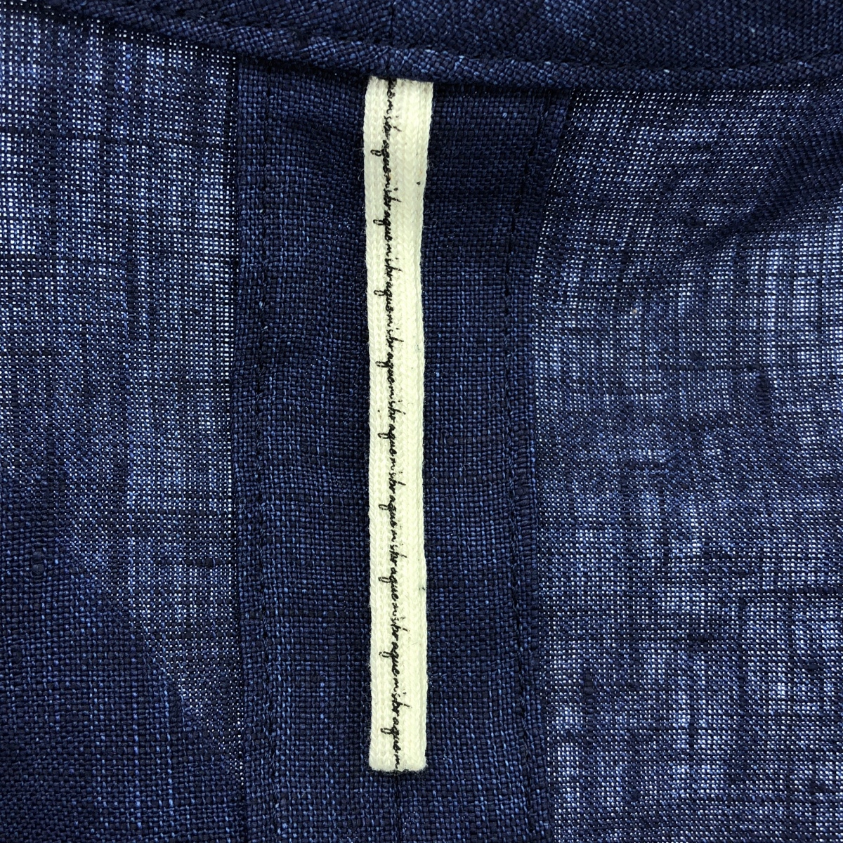 m's braque / エムズブラック ショールカラー リネン タイロッケンコート