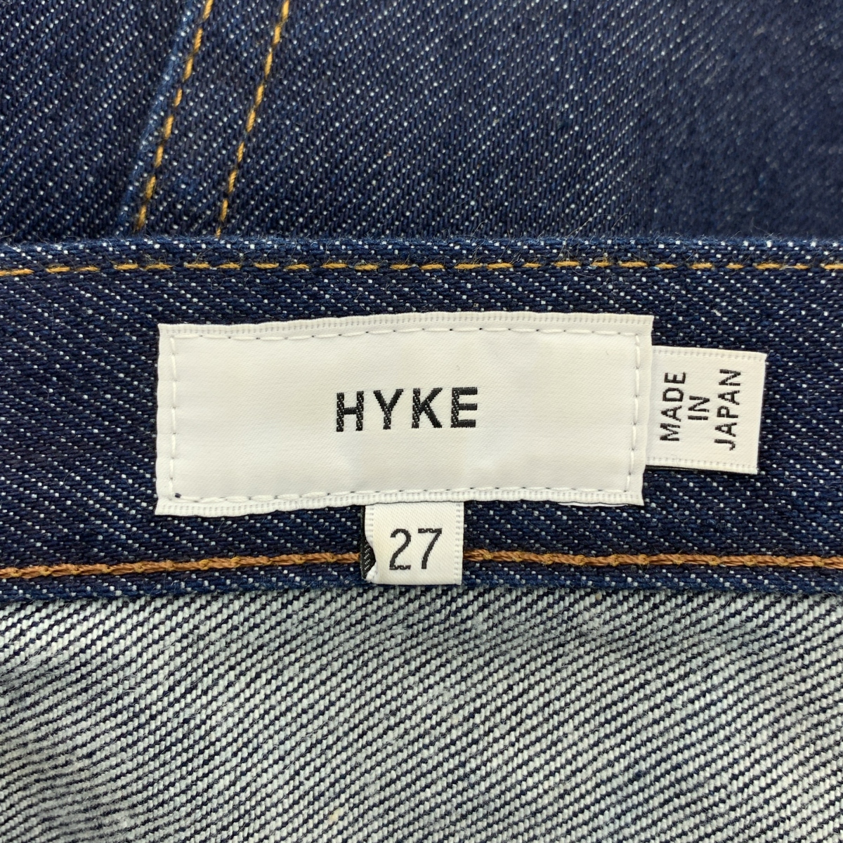 HYKE / ハイク カットオフ デニムパンツ