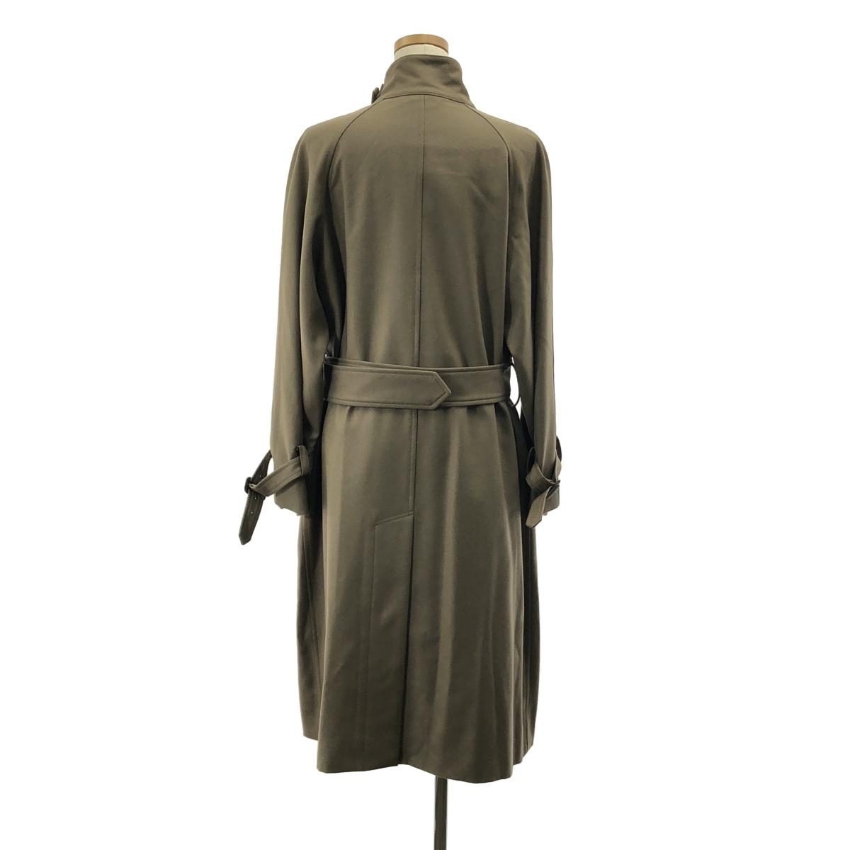 MARGARET HOWELL / マーガレットハウエル ベルトテッド シングル オーバーコート / 総裏地