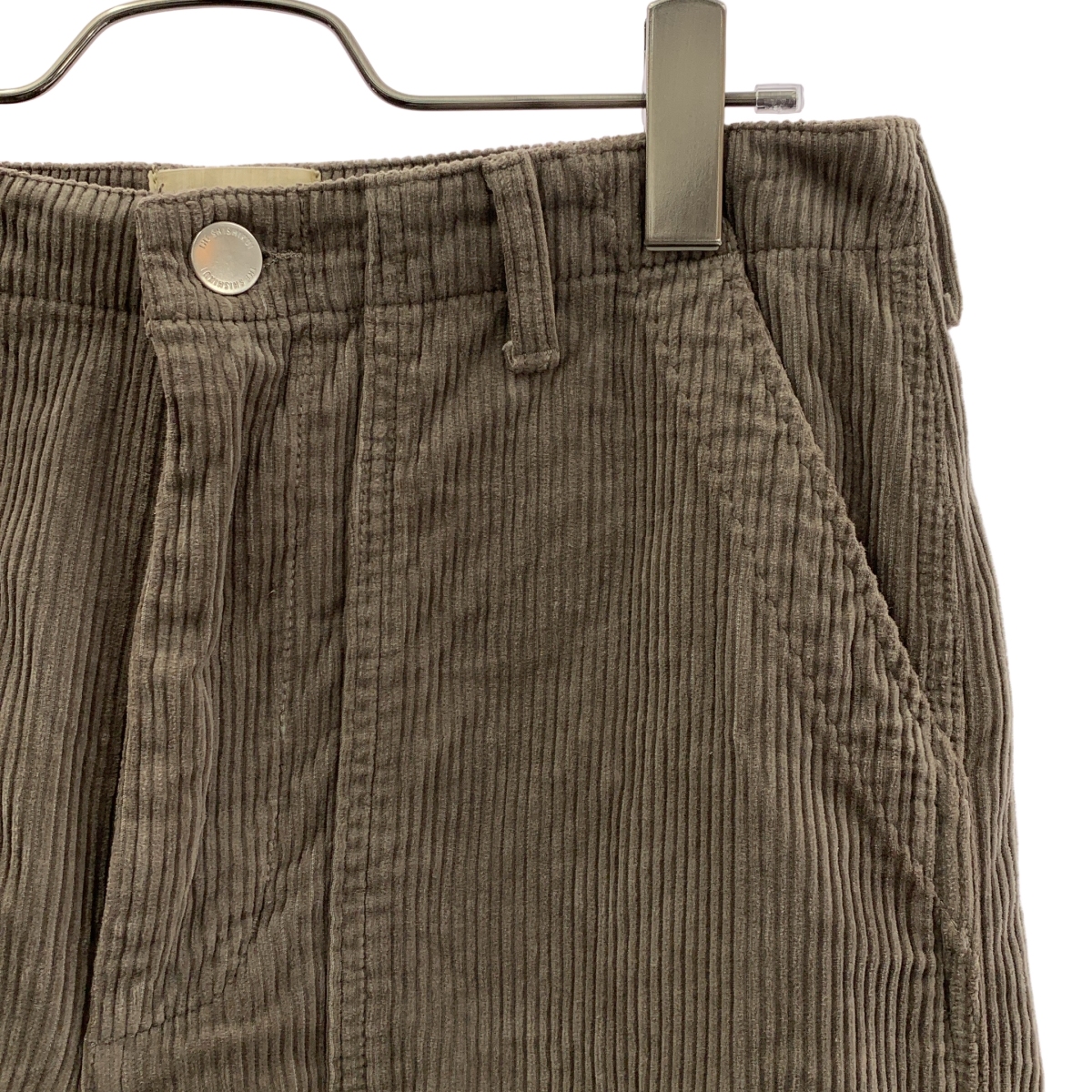 THE SHISHIKUI / シシクイ ロゴレザーパッチ コーデュロイ パンツ