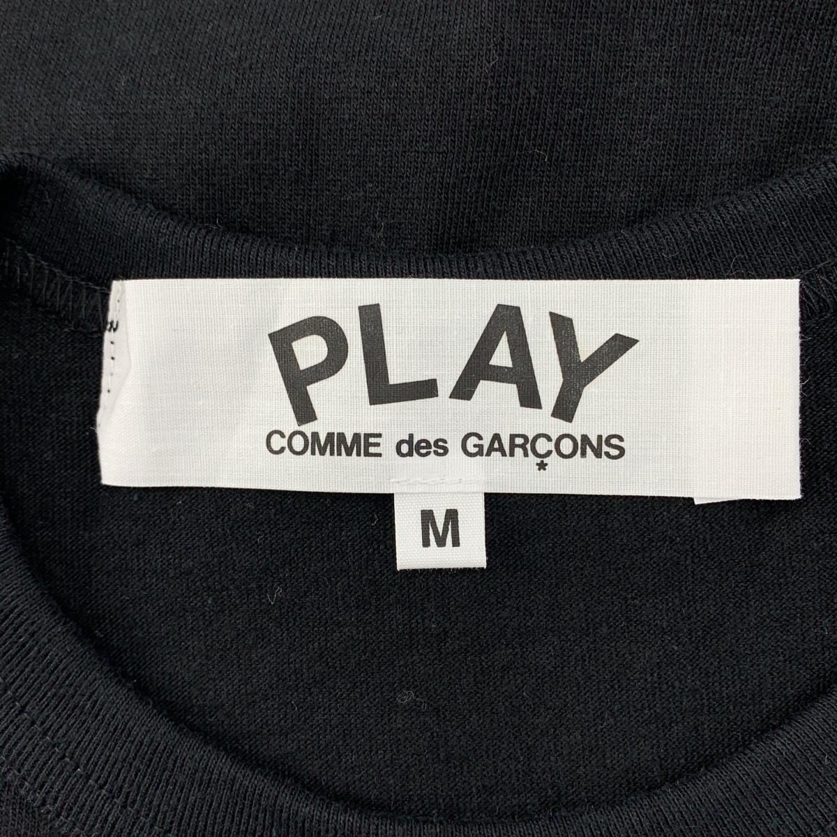 PLAY COMME des GARCONS / プレイコムデギャルソン ハートロゴワッペン Tシャツ