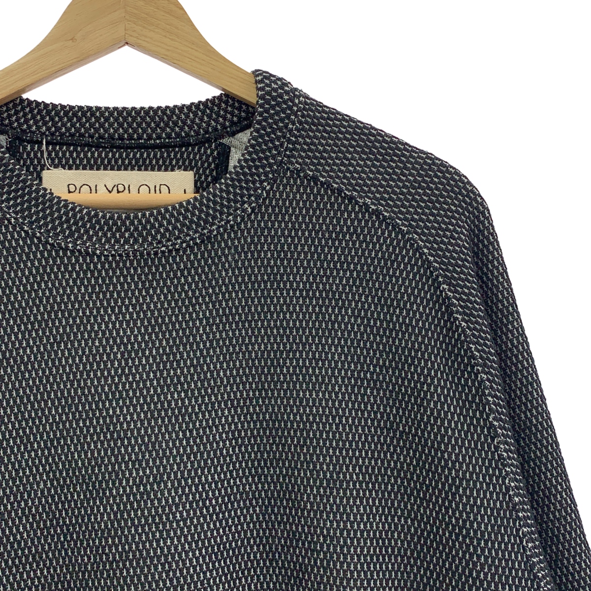 POLYPLOID / ポリプロイド RAGLAN CREW NECK B ラグラン クルーネック カットソー