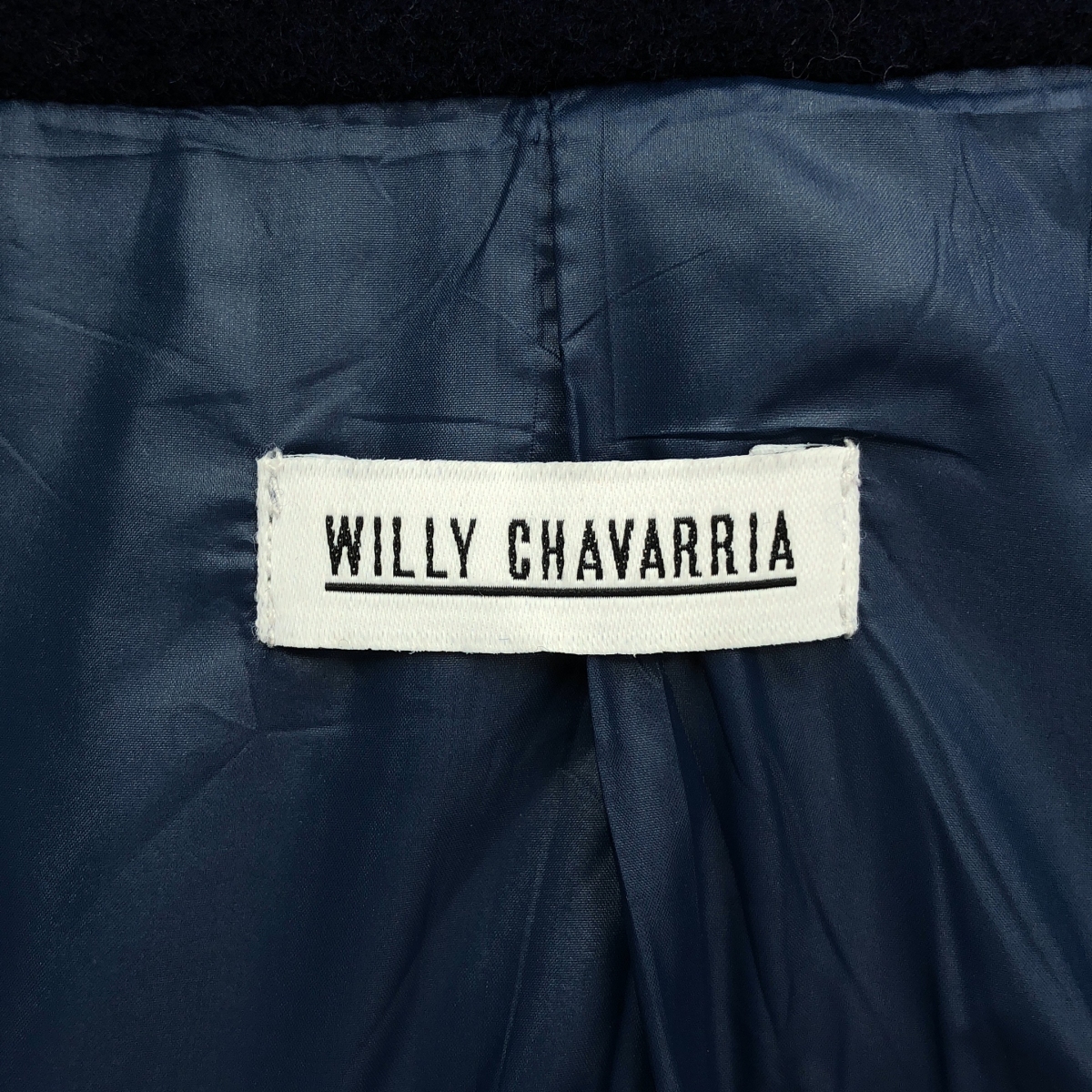 WILLY CHAVARRIA / ウィリーチャバリア BIG WILLY PEA COAT オーバーサイズ ピーコート