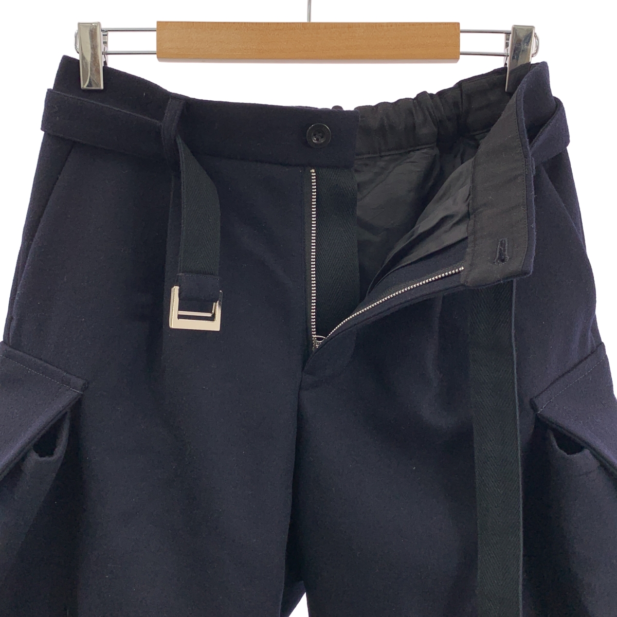 sacai / サカイ Wool Melton Pants ウール ワイド パンツ