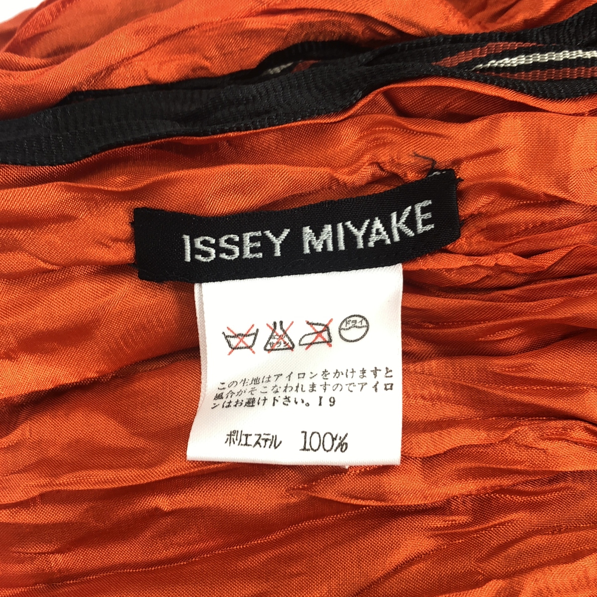 ISSEY MIYAKE / イッセイミヤケ ストライプ ワッシャー ストール