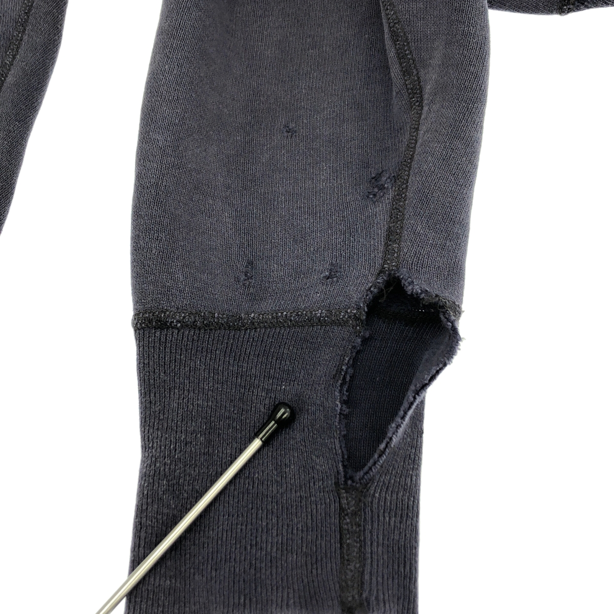 VINTAGE / ヴィンテージ古着 BETHEL / 前V ガゼット 茄子紺 プリント オーバー スウェット トレーナー