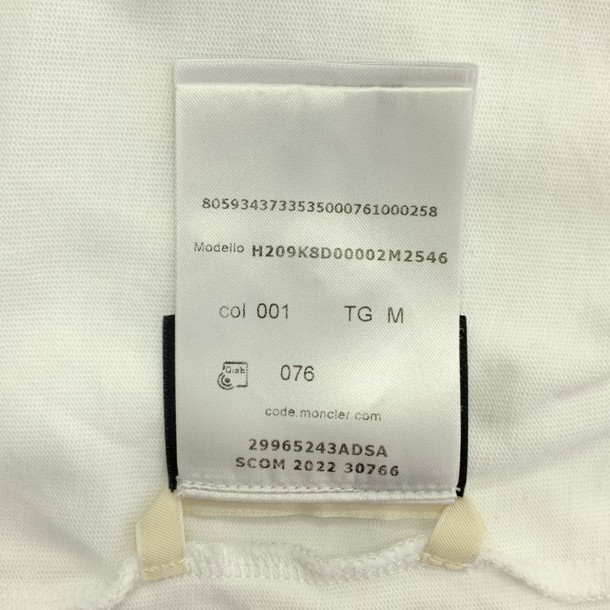 その他 × HYKE ロゴ ロング スリーブ カットソー