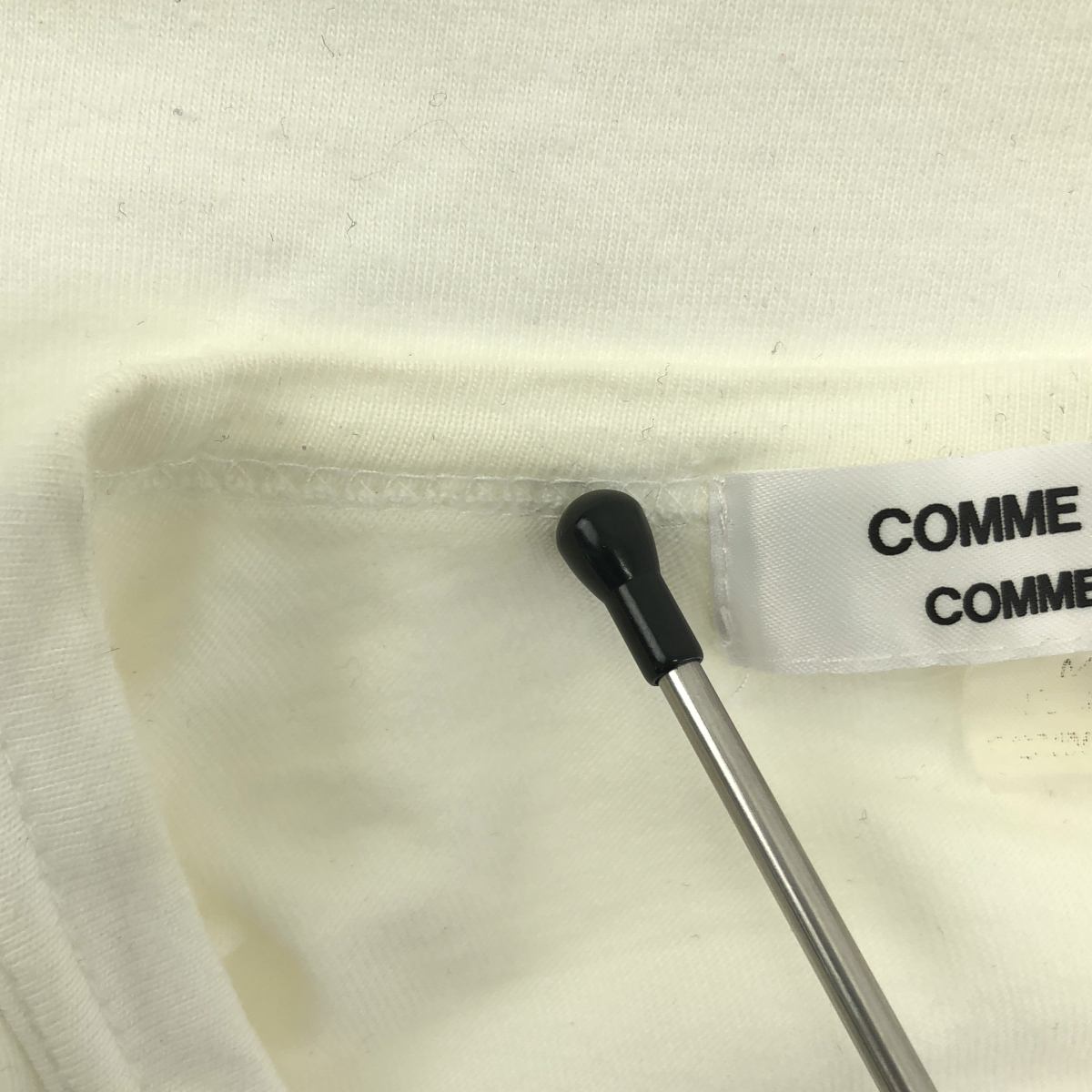 COMME des GARCONS COMME des GARCONS / コムコム リボンデザイン コットン Tシャツ