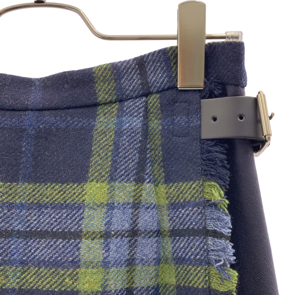 O'NEIL OF DUBLIN / オニールオブダブリン アシンメトリー アジャスター ラップ キルトスカート