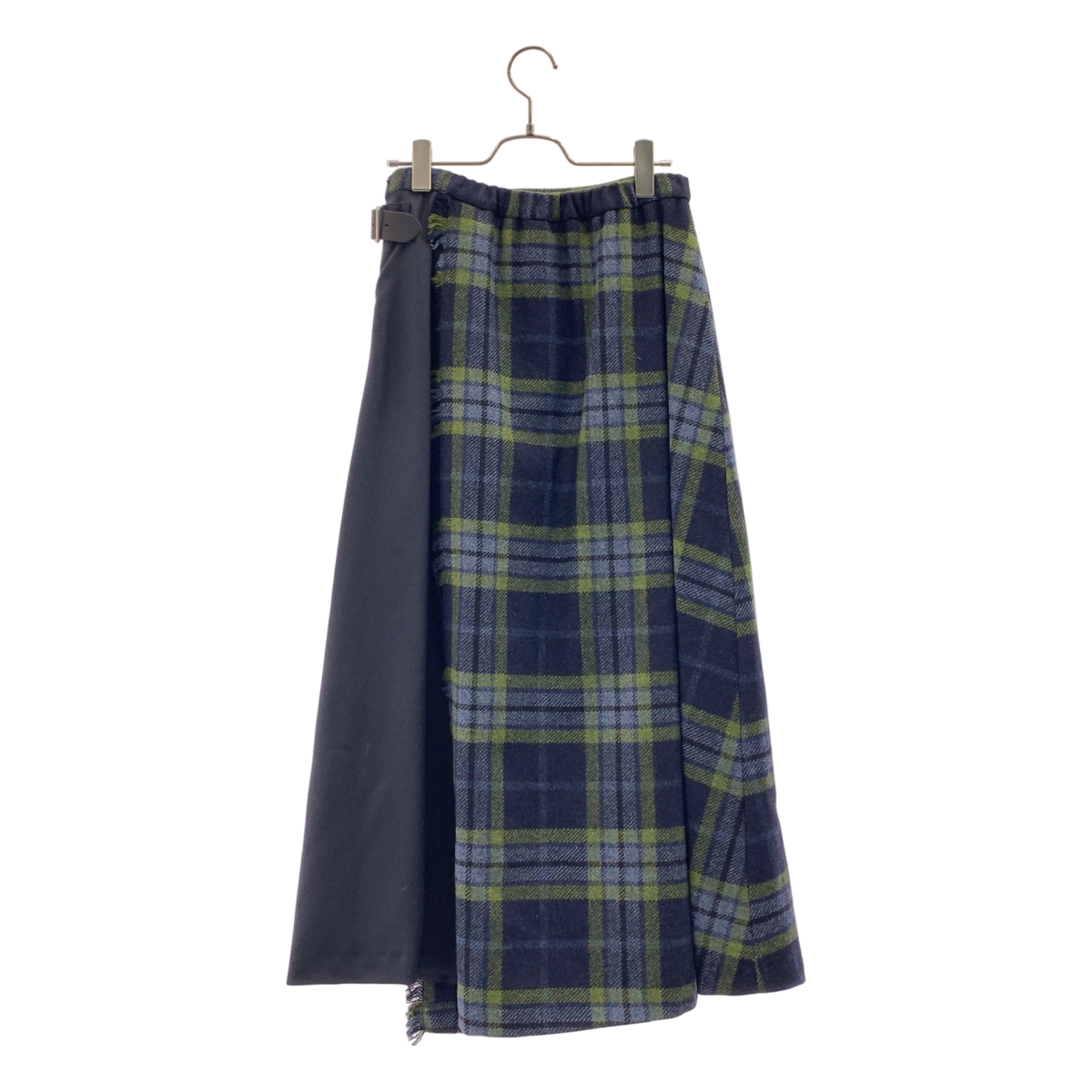 O'NEIL OF DUBLIN / オニールオブダブリン アシンメトリー アジャスター ラップ キルトスカート