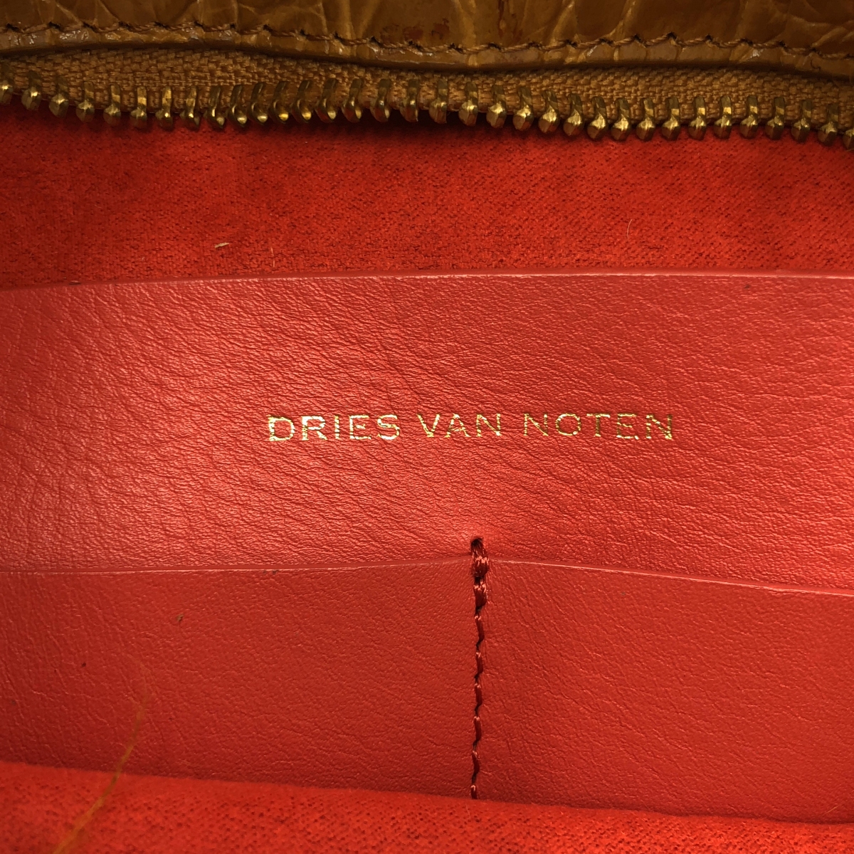 DRIES VAN NOTEN / ドリスヴァンノッテン 2WAY フェイクファー ショルダーバッグ