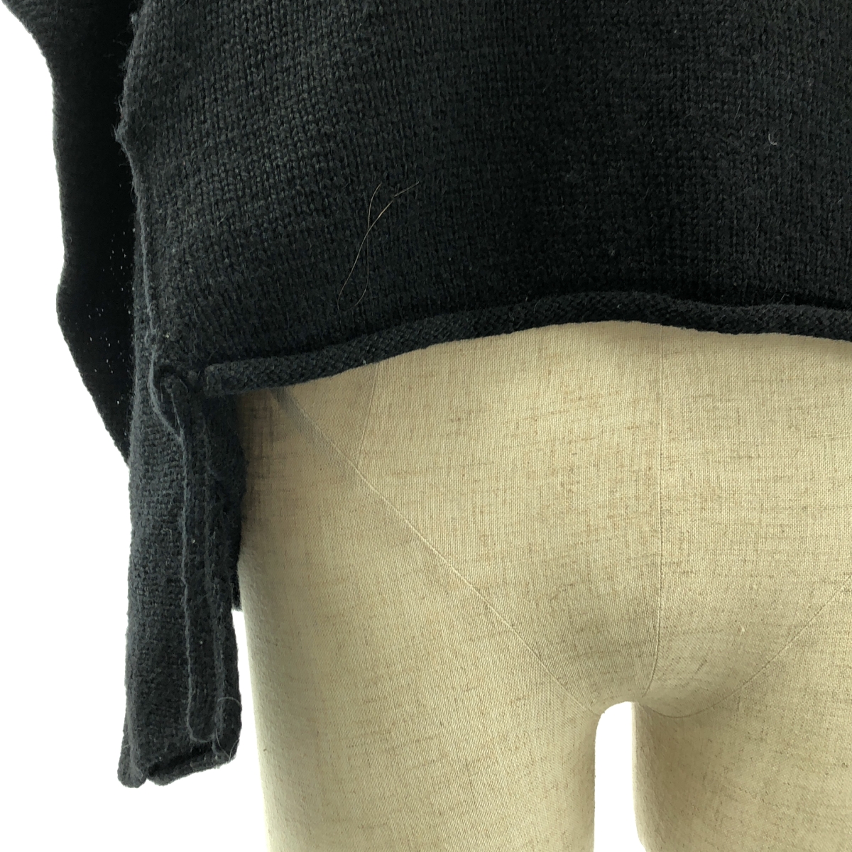 Y's / ワイズヨウジヤマモト ウール 変形 プルオーバー ニット セーター