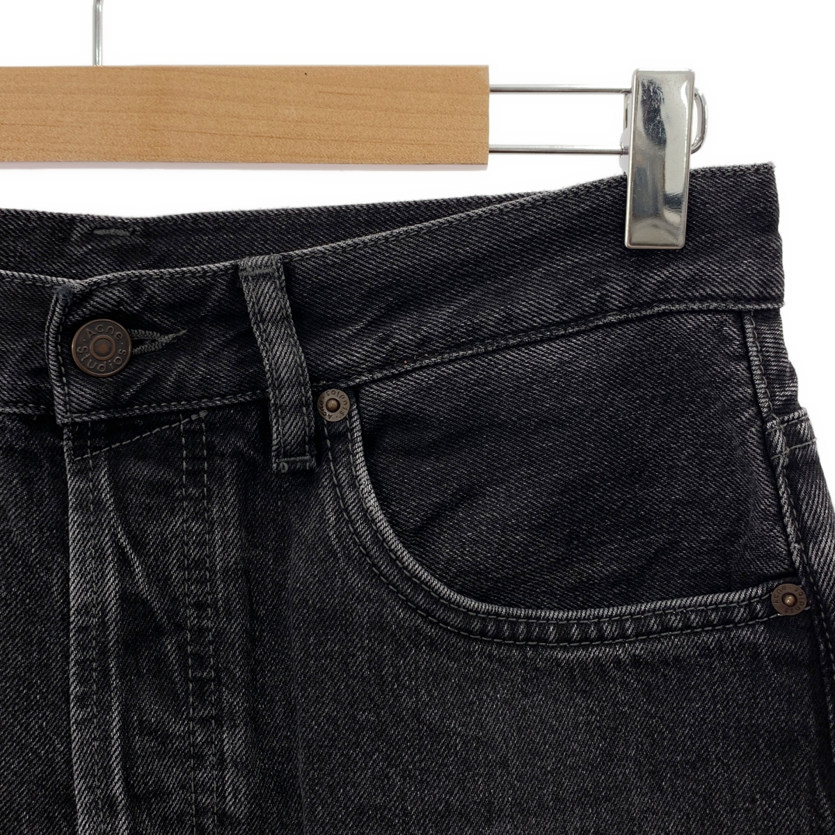 Acne Studios / アクネストゥディオズ vintage black デニム ワイド パンツ