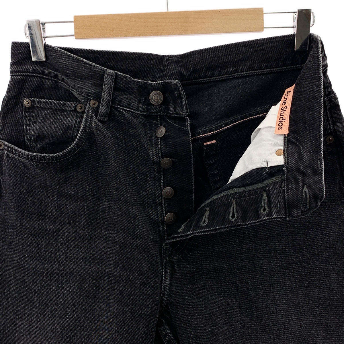 Acne Studios / アクネストゥディオズ vintage black デニム ワイド パンツ