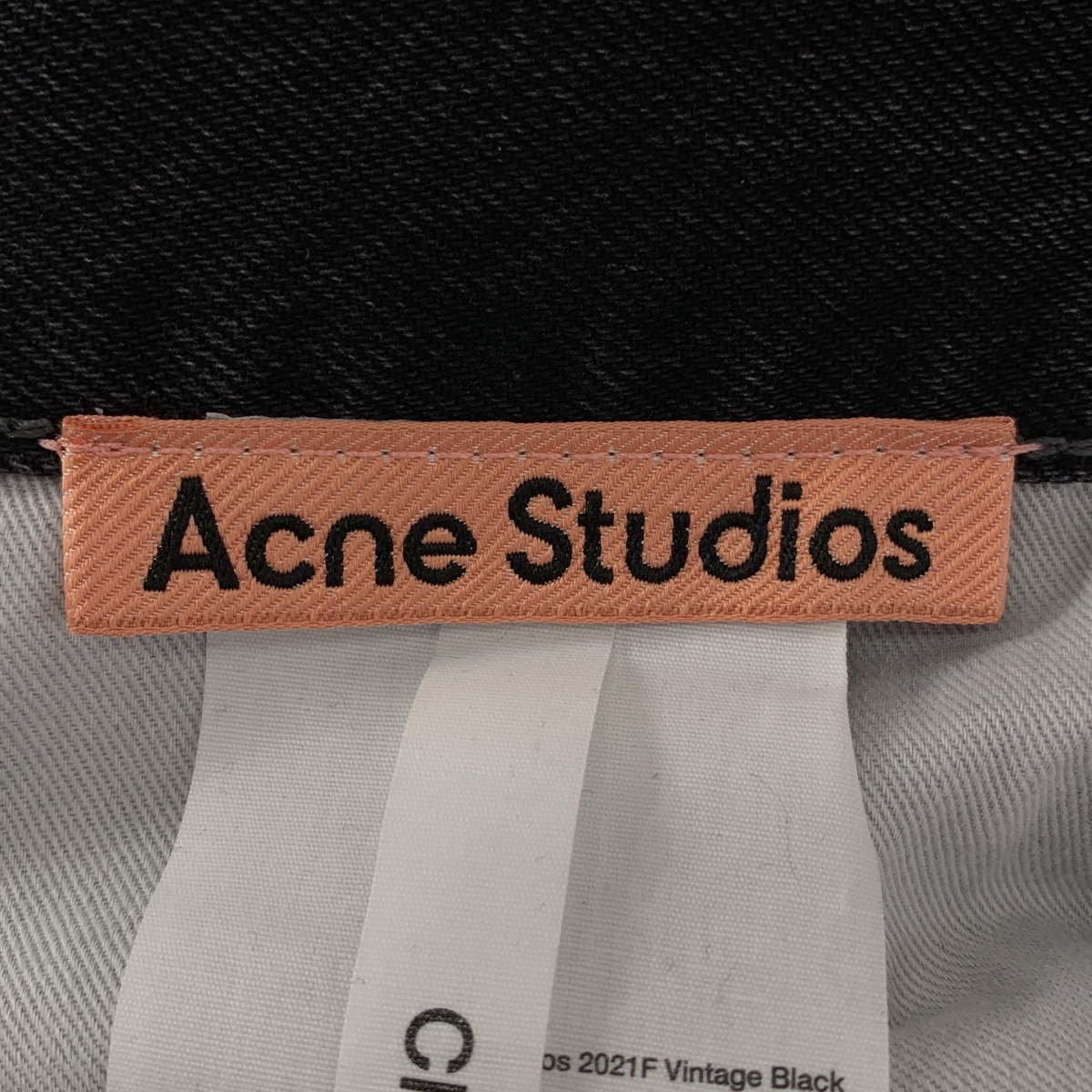Acne Studios / アクネストゥディオズ vintage black デニム ワイド パンツ