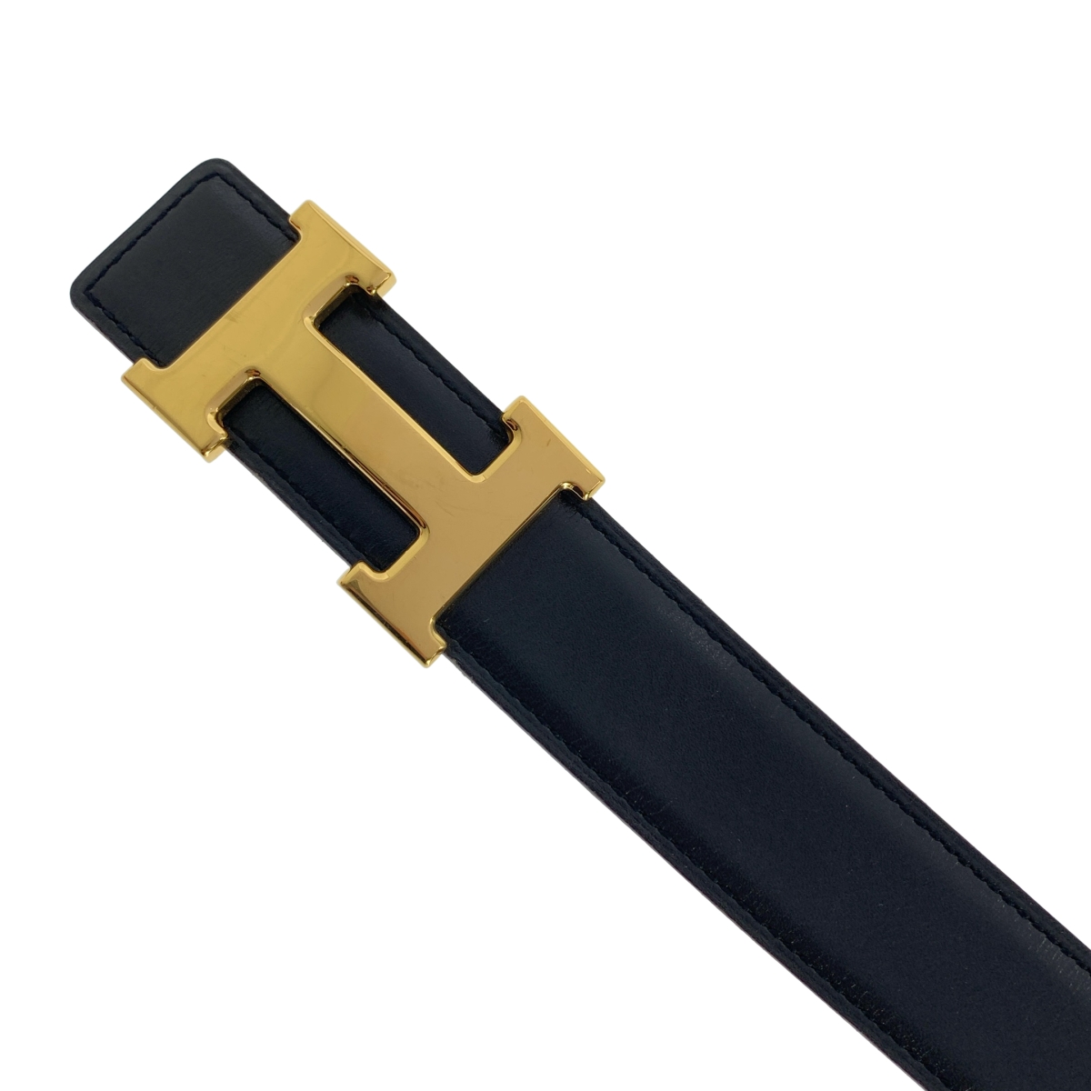 HERMES / エルメス コンスタンス Hロゴ リバーシブル ベルト / 65