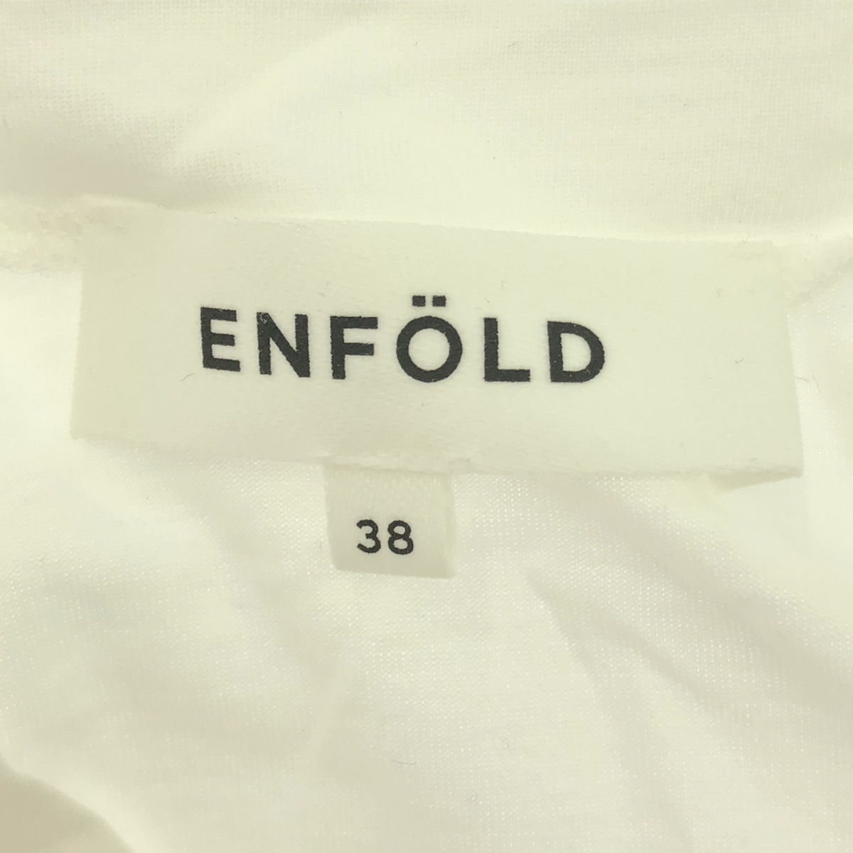 ENFOLD / エンフォルド RANDOM-FLARE T-SHIRT ランダムフレアTシャツ