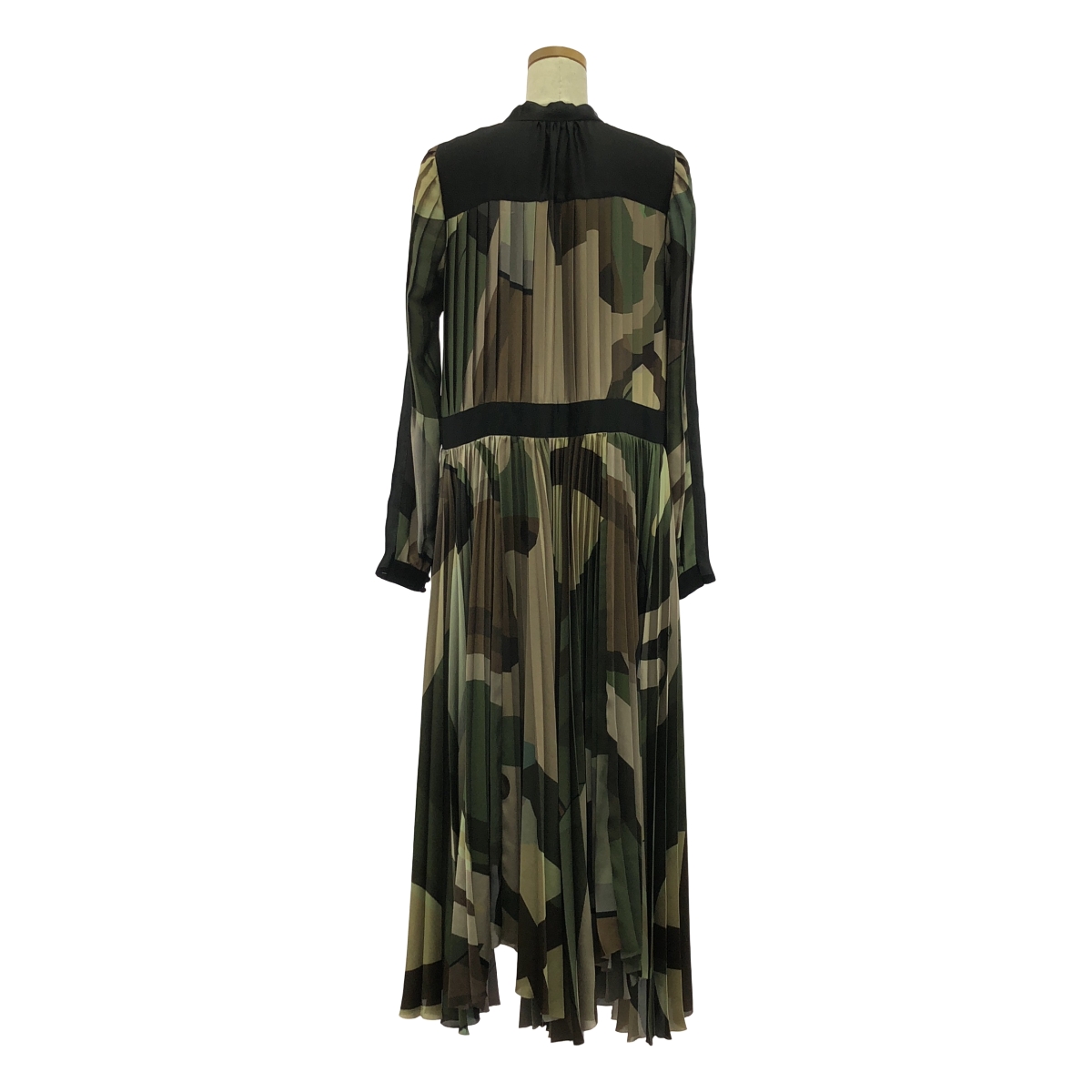 sacai / サカイ × KAWS Multi Print Dress プリーツ ワンピース