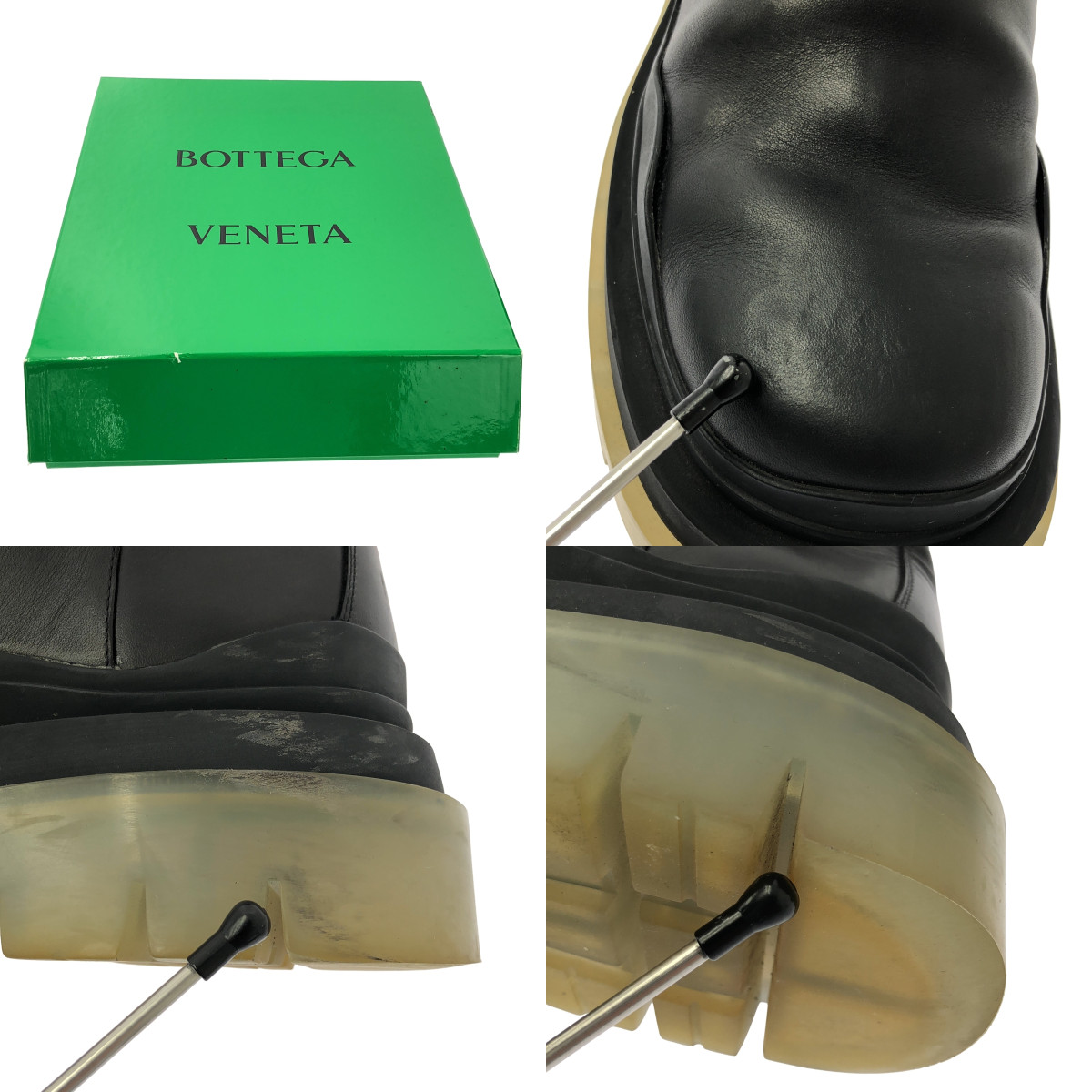 BOTTEGA VENETA / ボッテガヴェネタ ラグ サイドゴア チェルシーブーツ