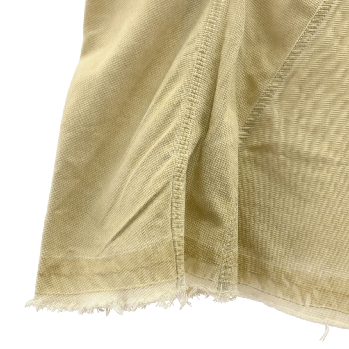 Rick Owens DRKSHDW / リック・オウエンス・ダークシャドウ ダメージ加工 アシンメトリー カットオフ スカート