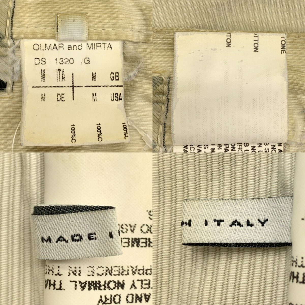 Rick Owens DRKSHDW / リック・オウエンス・ダークシャドウ ダメージ加工 アシンメトリー カットオフ スカート