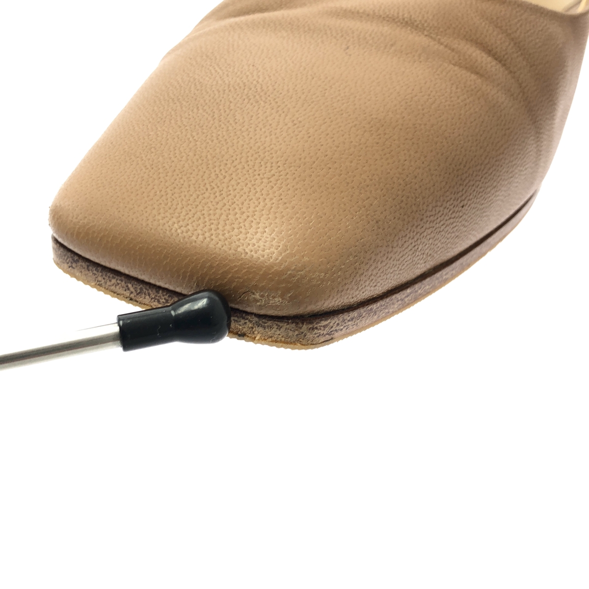 MM6 Maison Margiela / エムエムシックスメゾンマルジェラ スクエアトゥ ストラップ レザー サンダル