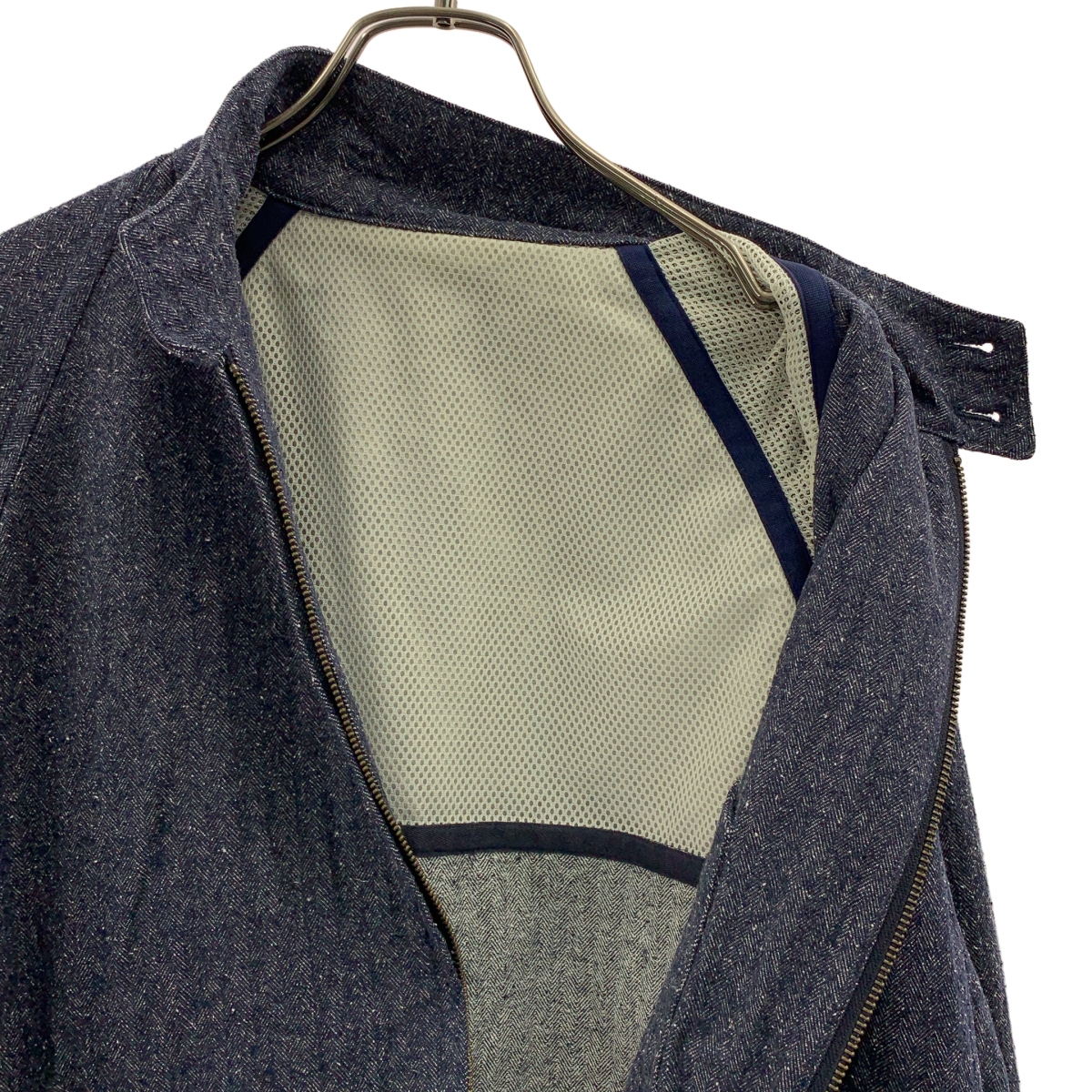 un/unbient / アン × MusterWerk / SILK NEP HARRINGTON JKT シルクネップ ハリントン スイングトップ ジャケット