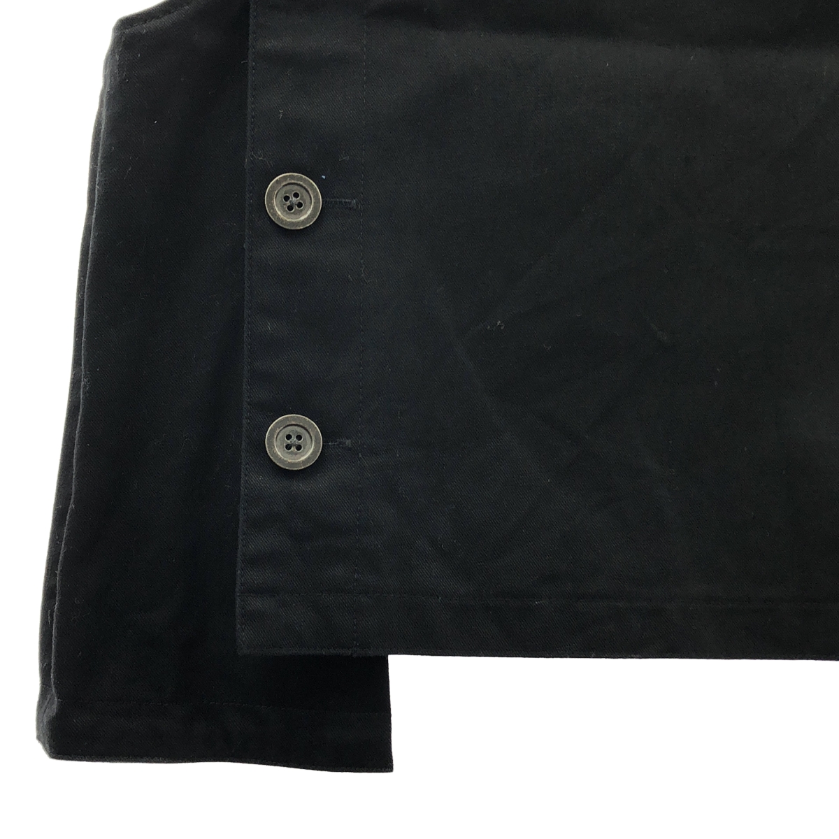 foufou / フーフー cotton flap vest コットンフラップ ベスト