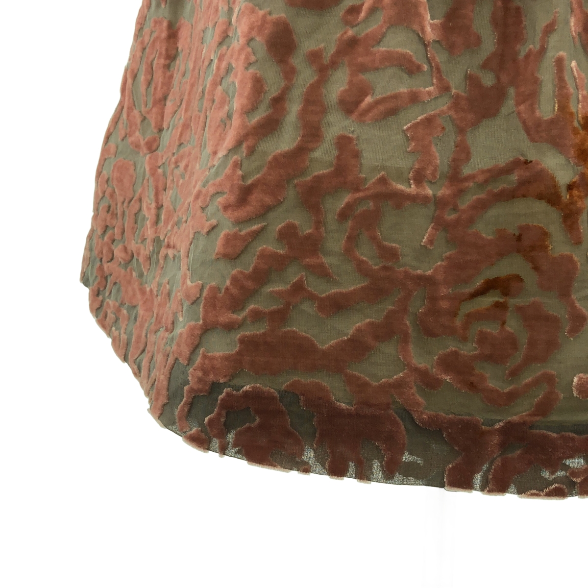 COMME des GARCONS / コムデギャルソン flowering clothes期  /フロッキーフラワー 中綿 プルオーバー ワンピース