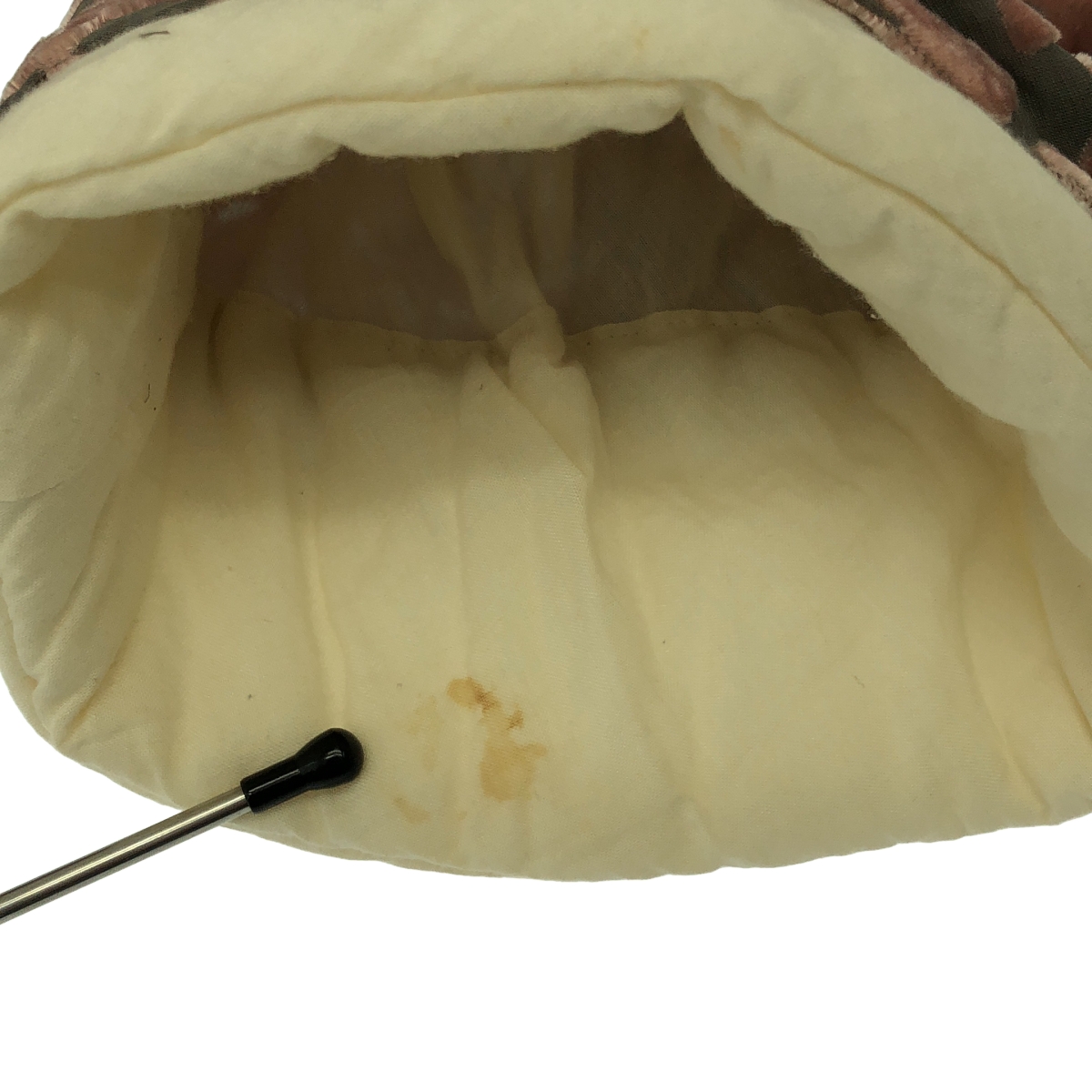 COMME des GARCONS / コムデギャルソン flowering clothes期  /フロッキーフラワー 中綿 プルオーバー ワンピース