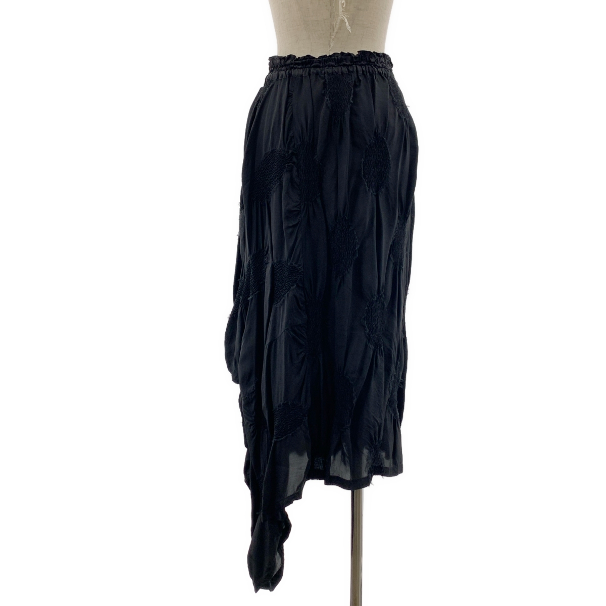 Y's / ワイズヨウジヤマモト オーバーシルエット ドローストリング ボリューム スカート