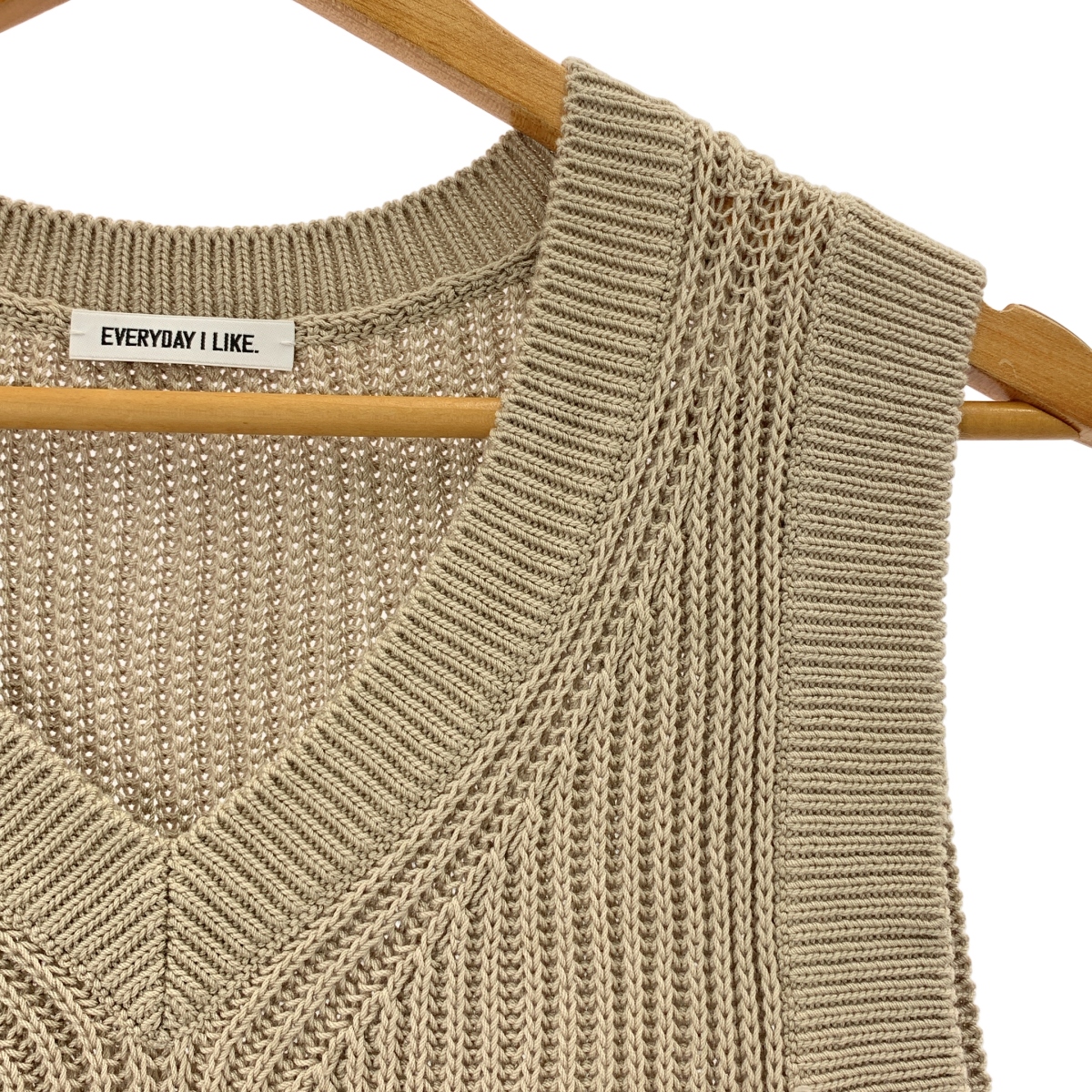 AP STUDIO / エーピーストゥディオ サマー クロップド ニット ベスト