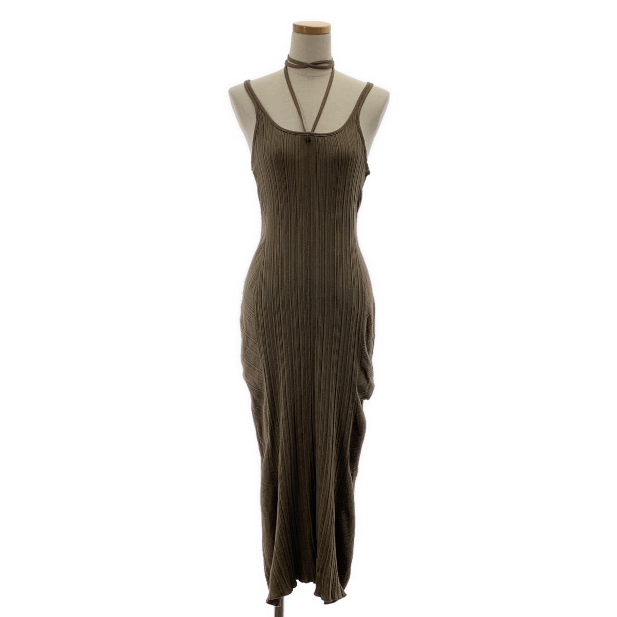 Mame Kurogouchi / マメクロゴウチ セットアップ Random Ribbed Organic Cotton 2way Dress コットン リブ ワンピース