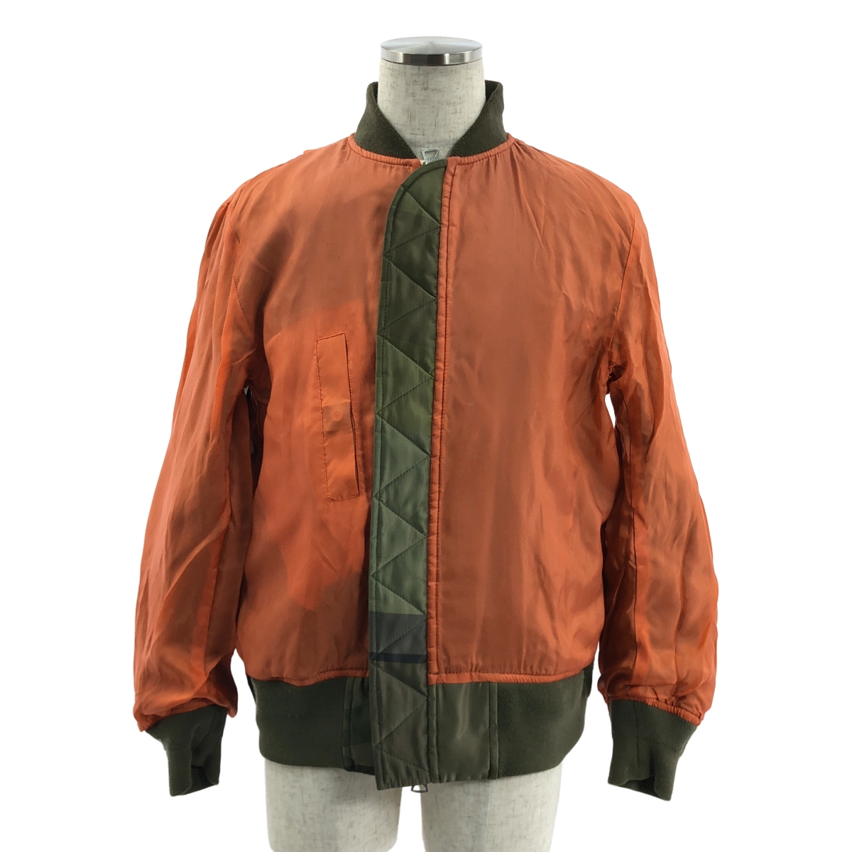 sacai / サカイ × KAWS / カウズ MA-1 Blouson / 総柄 ミリタリー フライトジャケット ボンバー ブルゾン