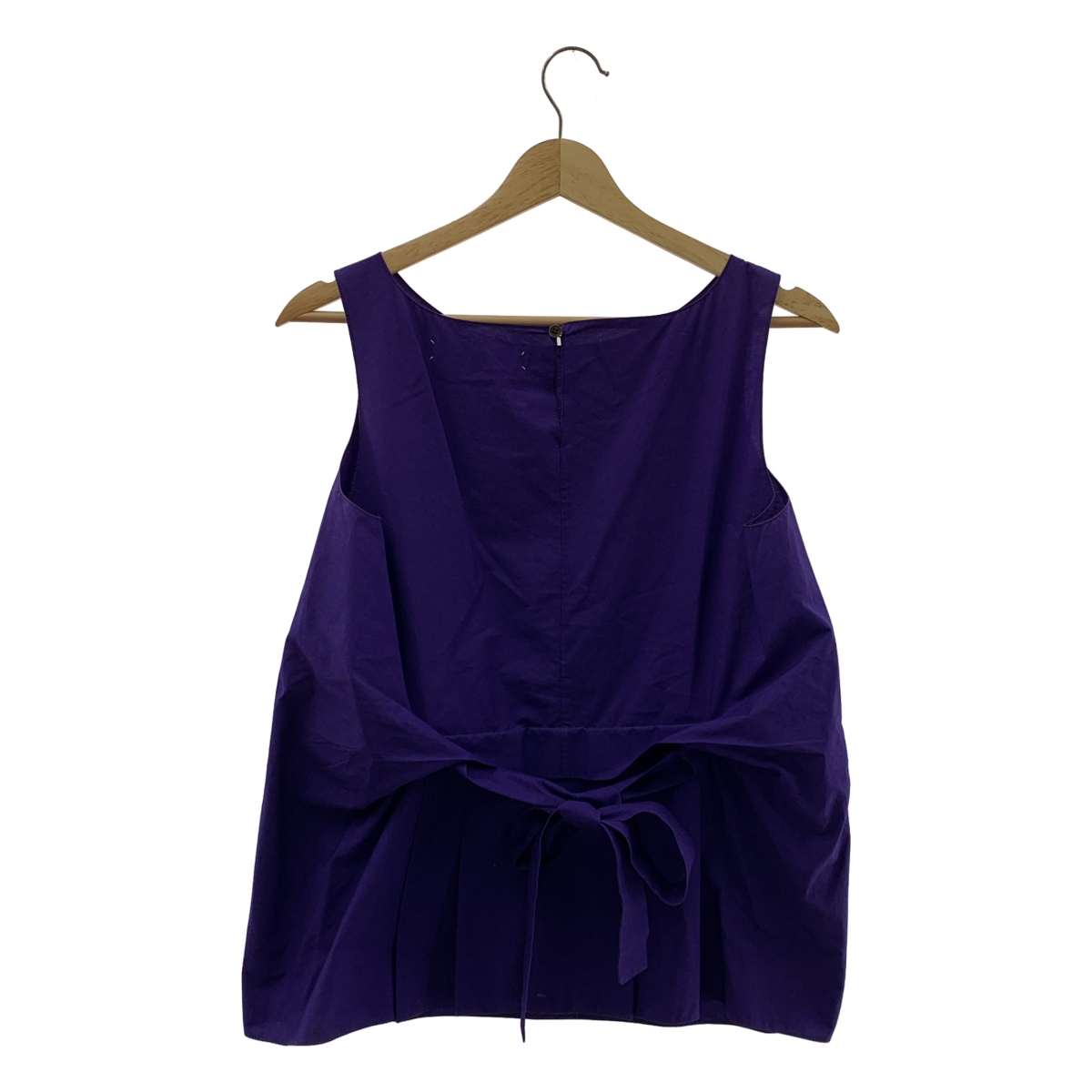 MARNI / マルニ コットン バック プリーツ ノースリーブ トップス