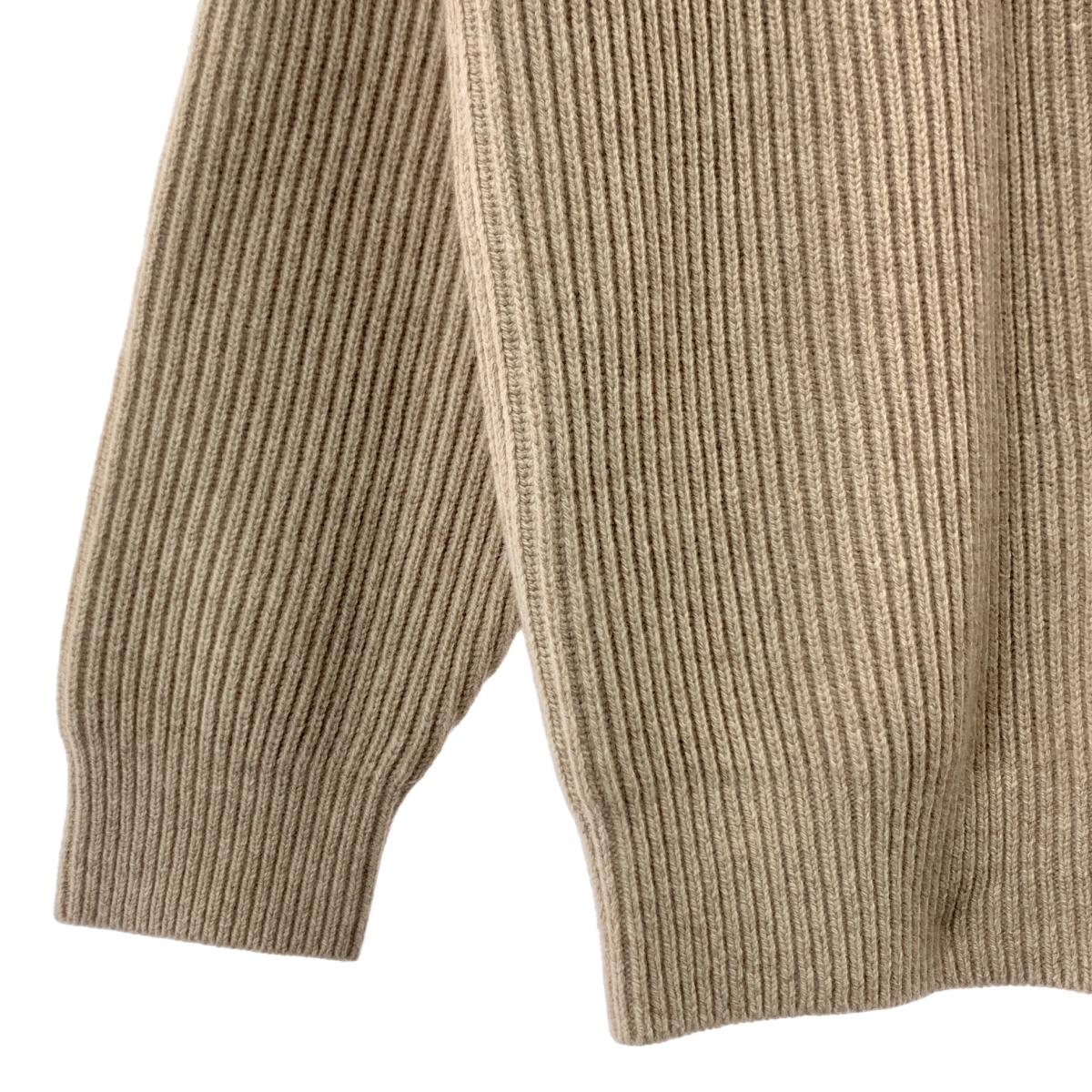 AURALEE / オーラリー CASHMERE WOOL RIB KNIT BIG P/O / カシミヤ オーバー ニット セーター