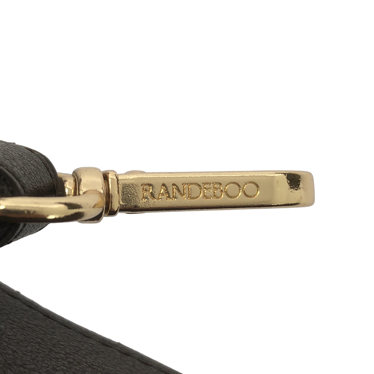 RANDEBOO / ランデブー 総柄 ロゴ 2way ショルダー付き ハンド トートバッグ