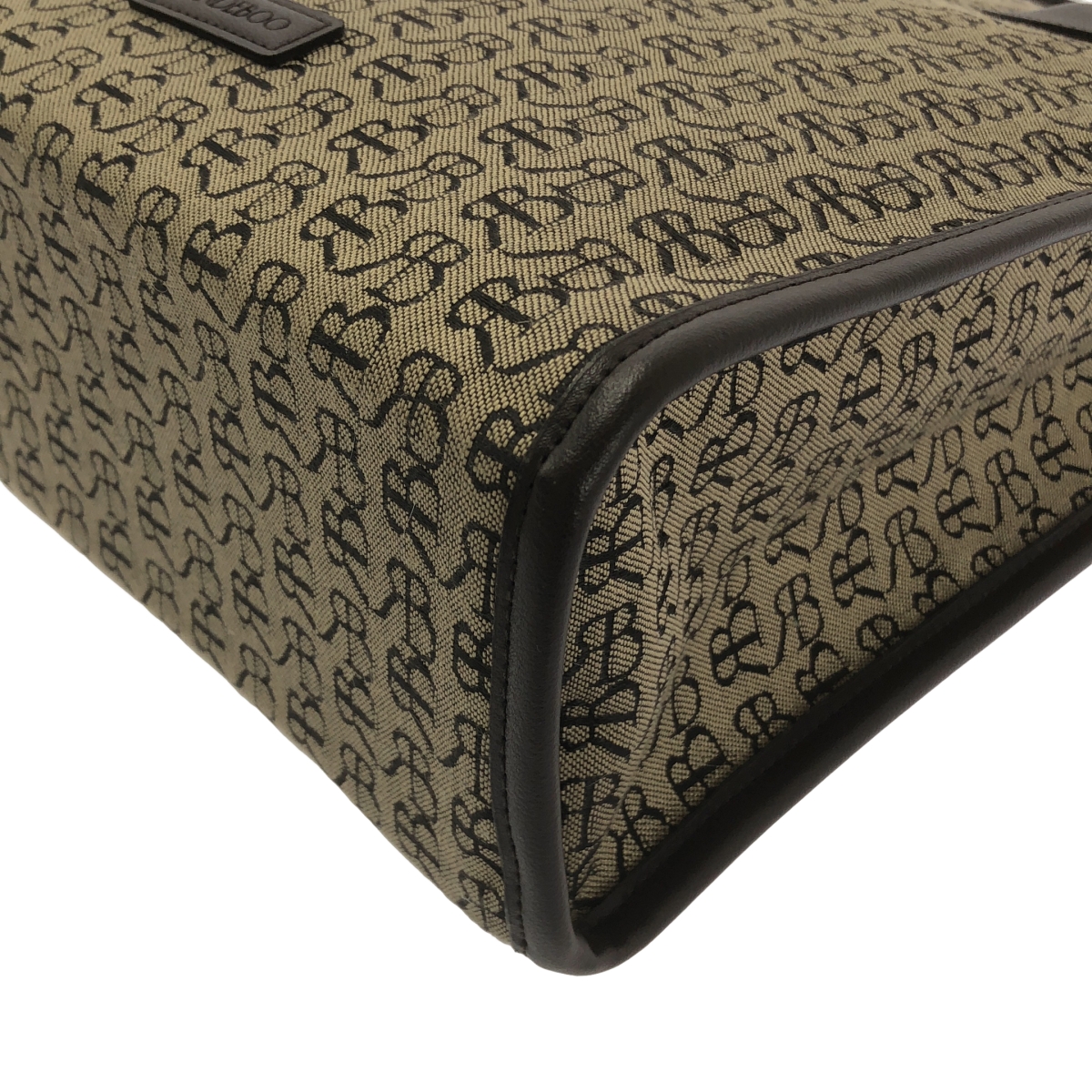 RANDEBOO / ランデブー 総柄 ロゴ 2way ショルダー付き ハンド トートバッグ