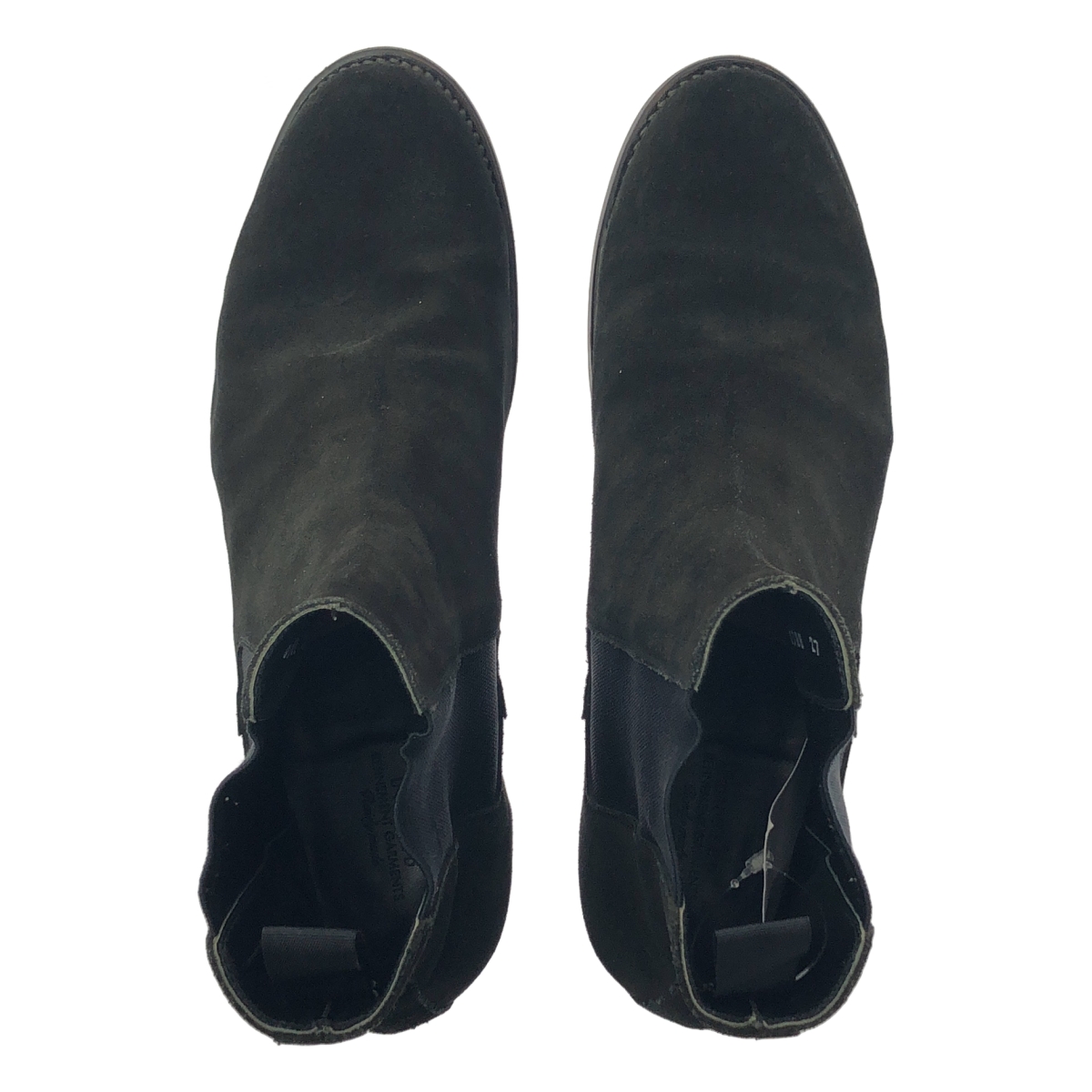 UNUSED / アンユーズド サイドゴア レザー ブーツ