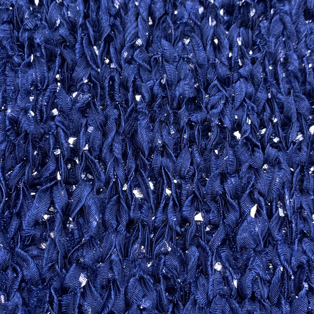 ebure / エブール silk 100％ / シルクテープハンドニット タンクトップ ブラウス