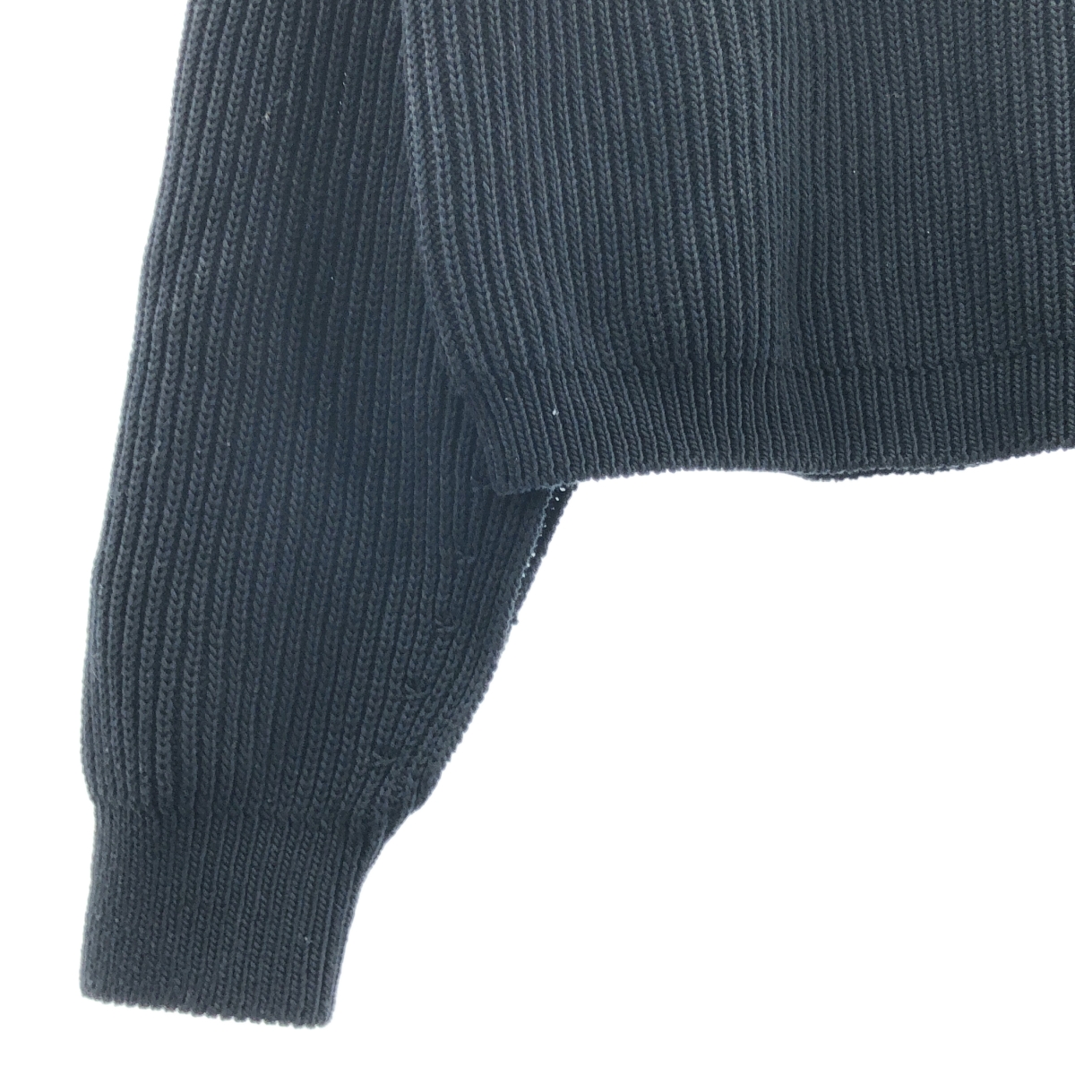 MUSE de Deuxieme Classe / ミューズドゥーズィーエムクラス Design Sleeve Cropped / プルオーバー ニット セーター