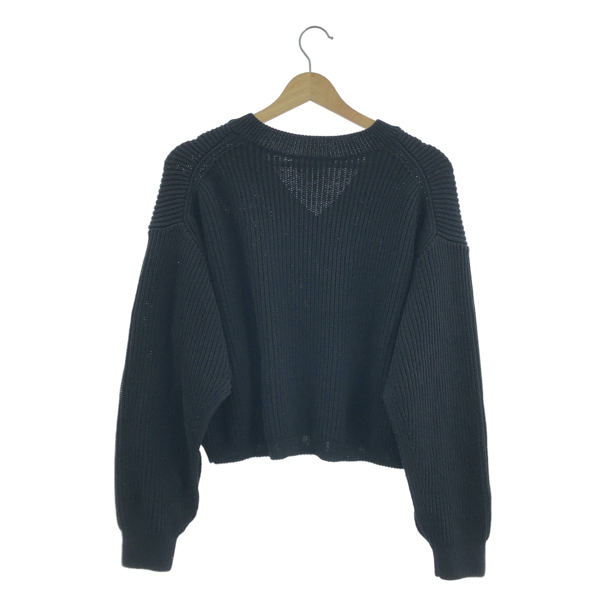 MUSE de Deuxieme Classe / ミューズドゥーズィーエムクラス Design Sleeve Cropped / プルオーバー ニット セーター