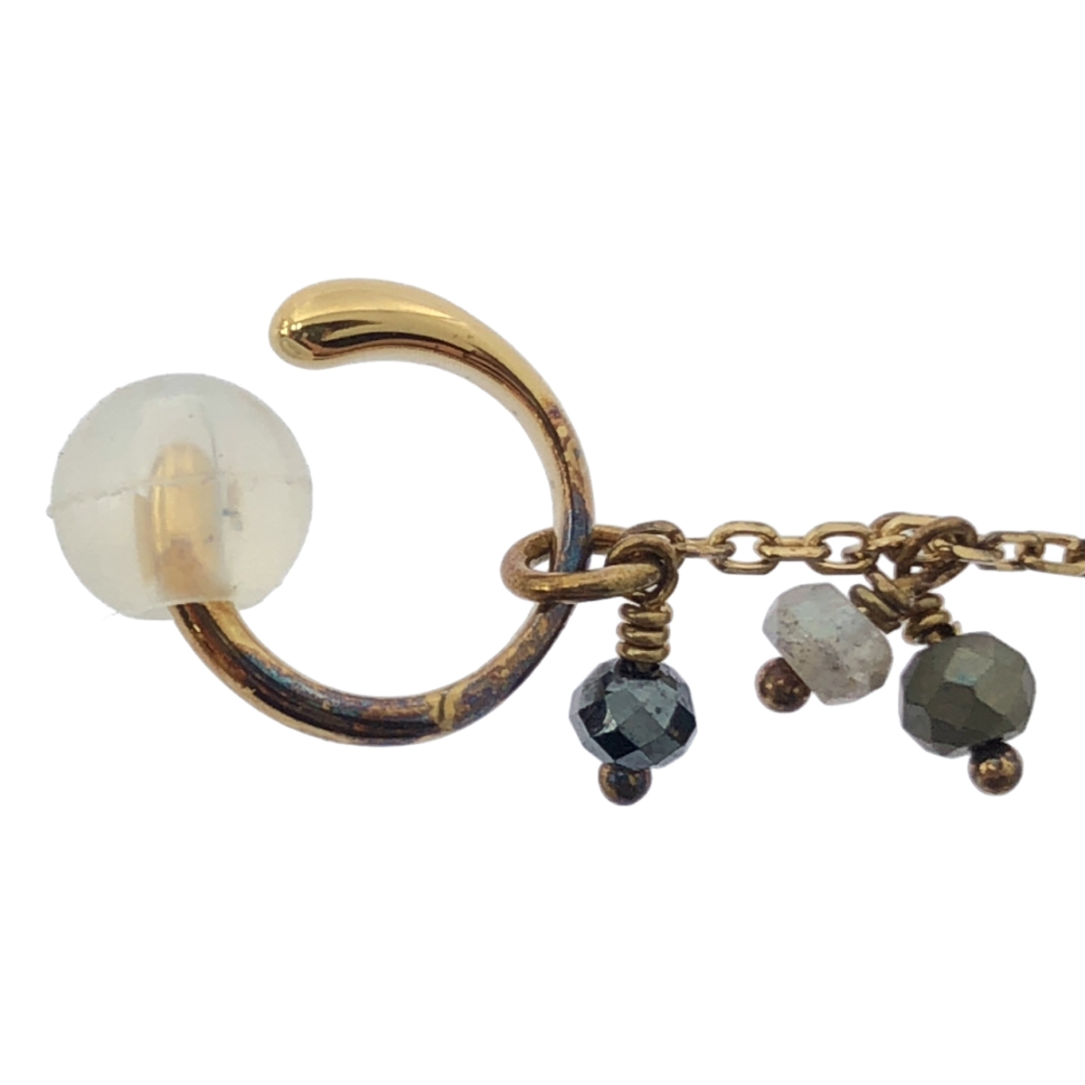 ete / エテ チャーム付 イヤーカフ シルバー925