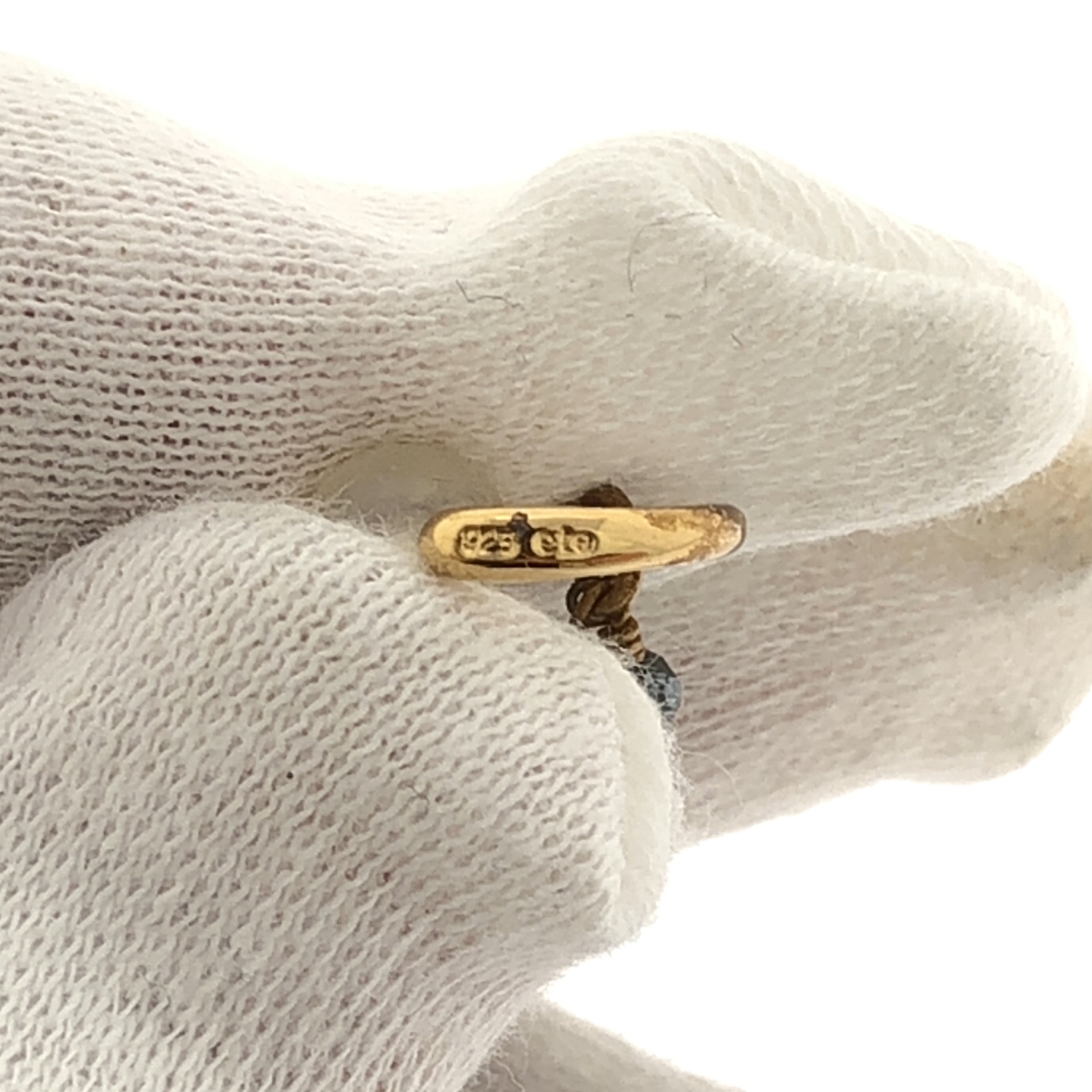 ete / エテ チャーム付 イヤーカフ シルバー925