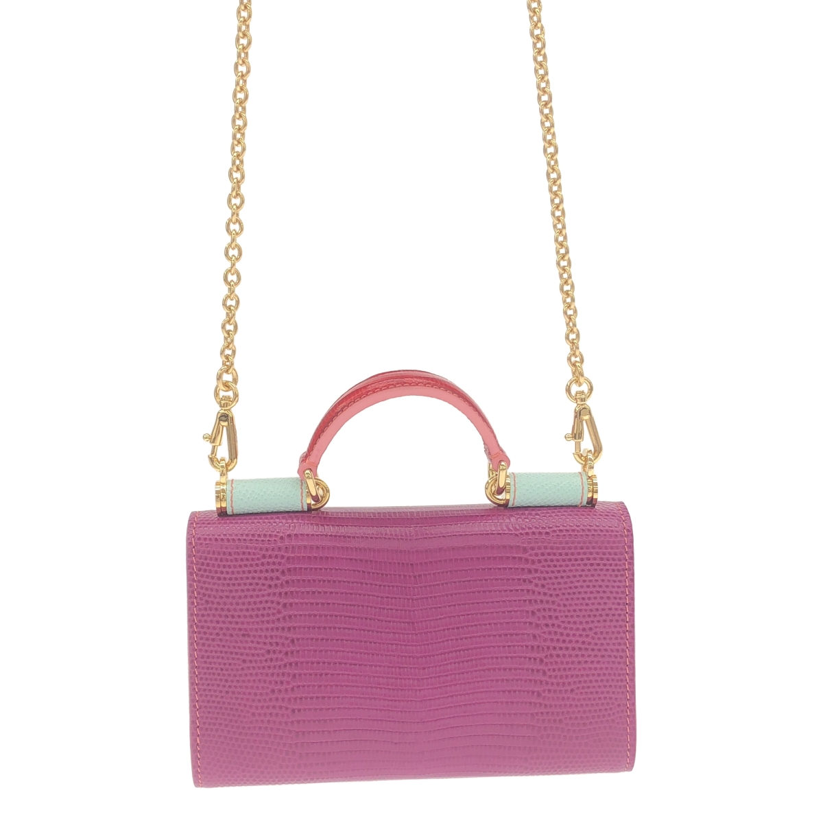 DOLCE＆GABBANA / ドルチェ＆ガッバーナドルガバ Sicily 2WAY チェーン ミニショルダーバッグ フォンケース