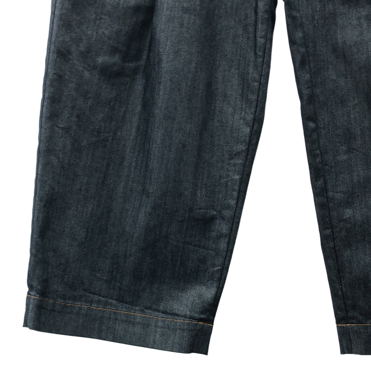 TOMORROWLAND / トゥモローランド コットンポリエステル デニム 1プリーツ スーパーワイドパンツ