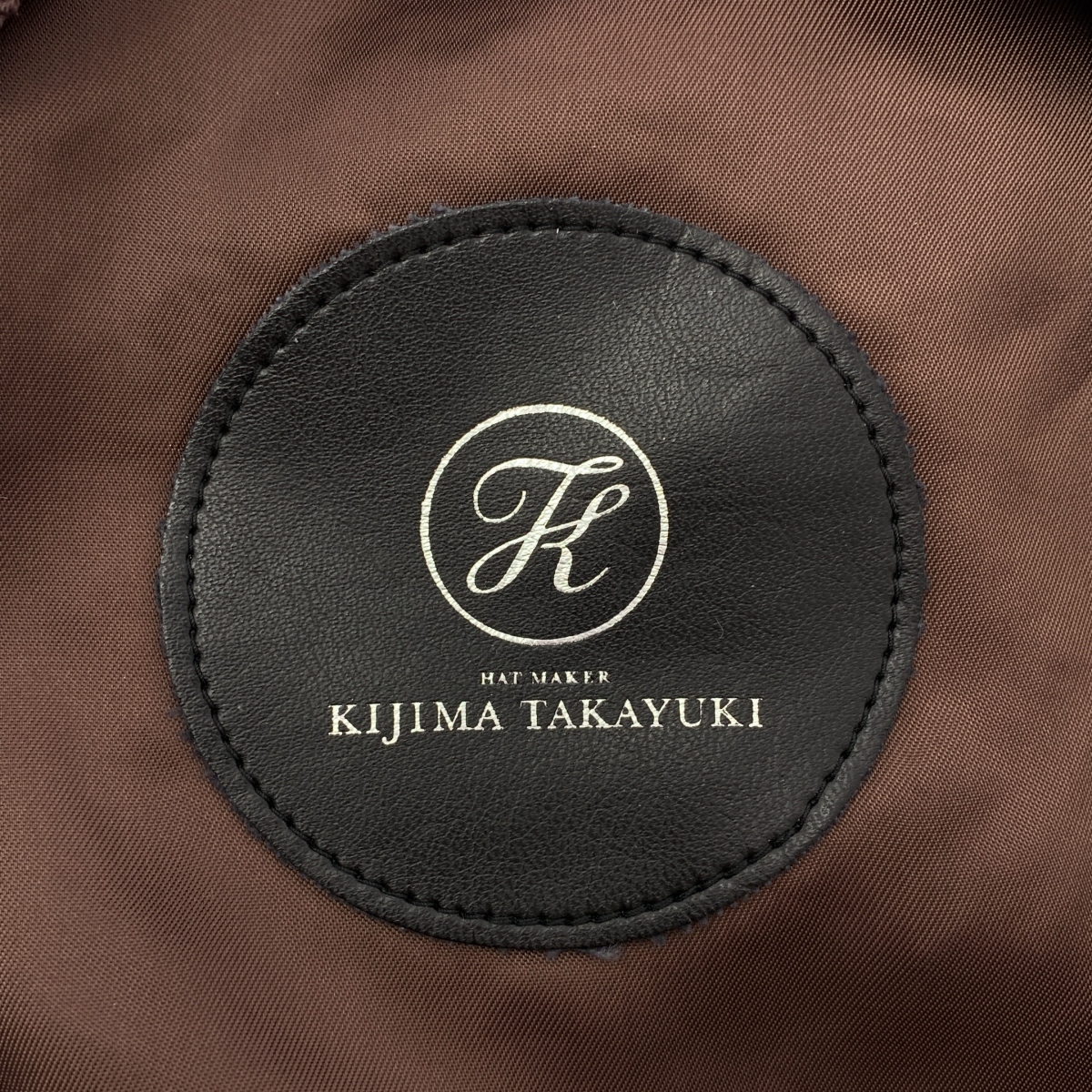 KIJIMA TAKAYUKI / キジマタカユキ ベレー帽 キャップ / アジャスター調整可 / 総裏地