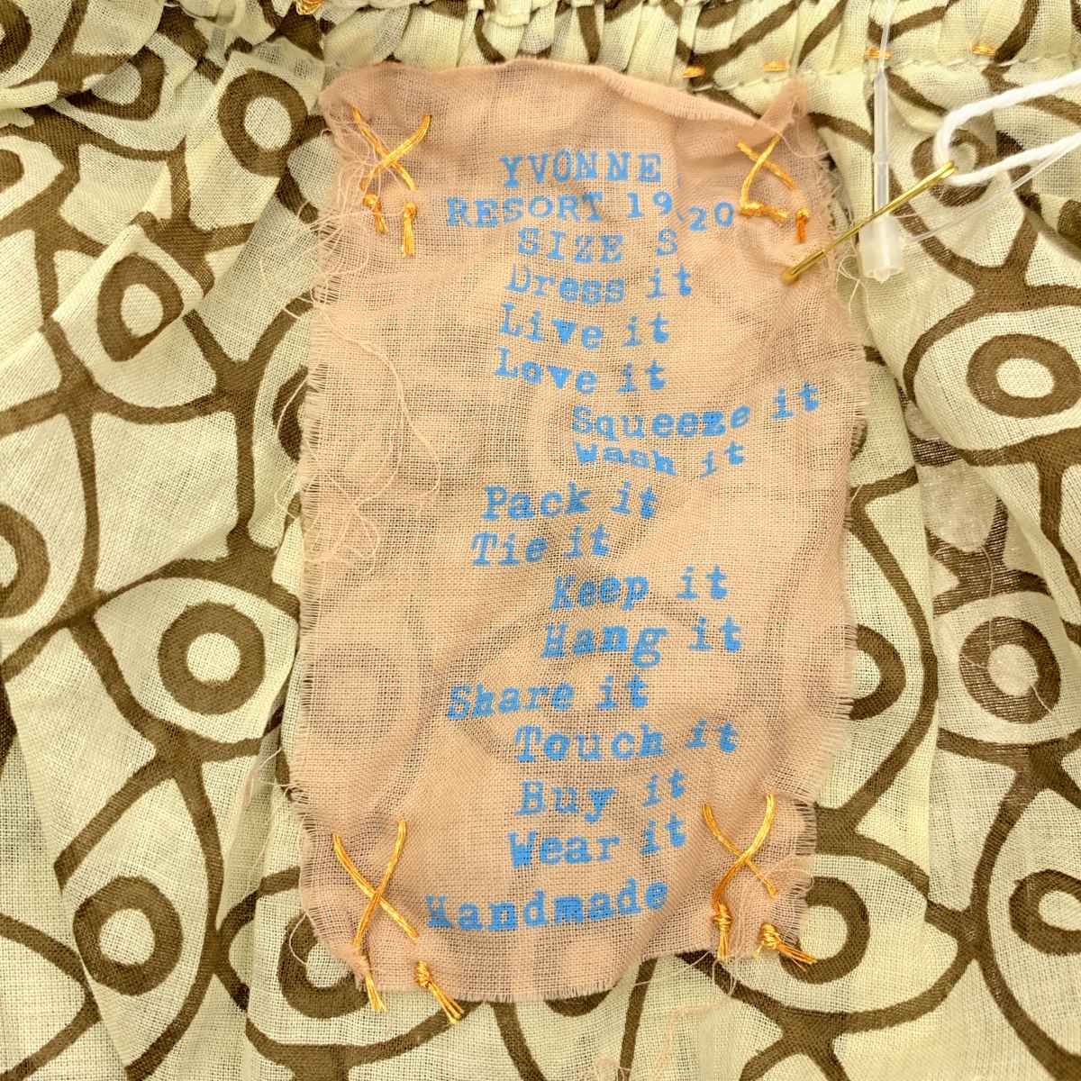 その他 Plage 取扱い 総柄 ギャザー ボリューム ドレス ワンピース