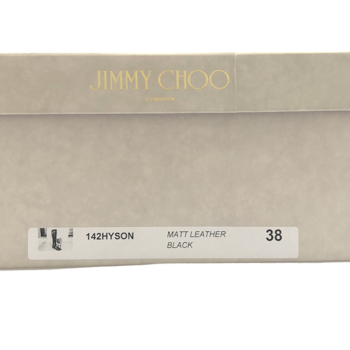 JIMMY CHOO / ジミーチュウ レザー ベルト ロングブーツ