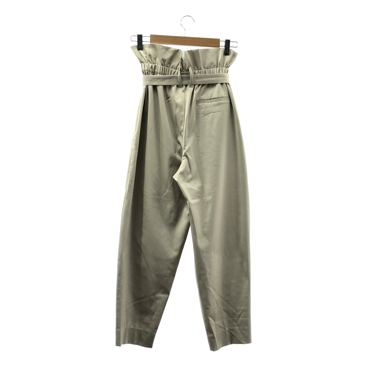 FREY / フレイ SATIN WATER PANTS / ベルテッド パンツ